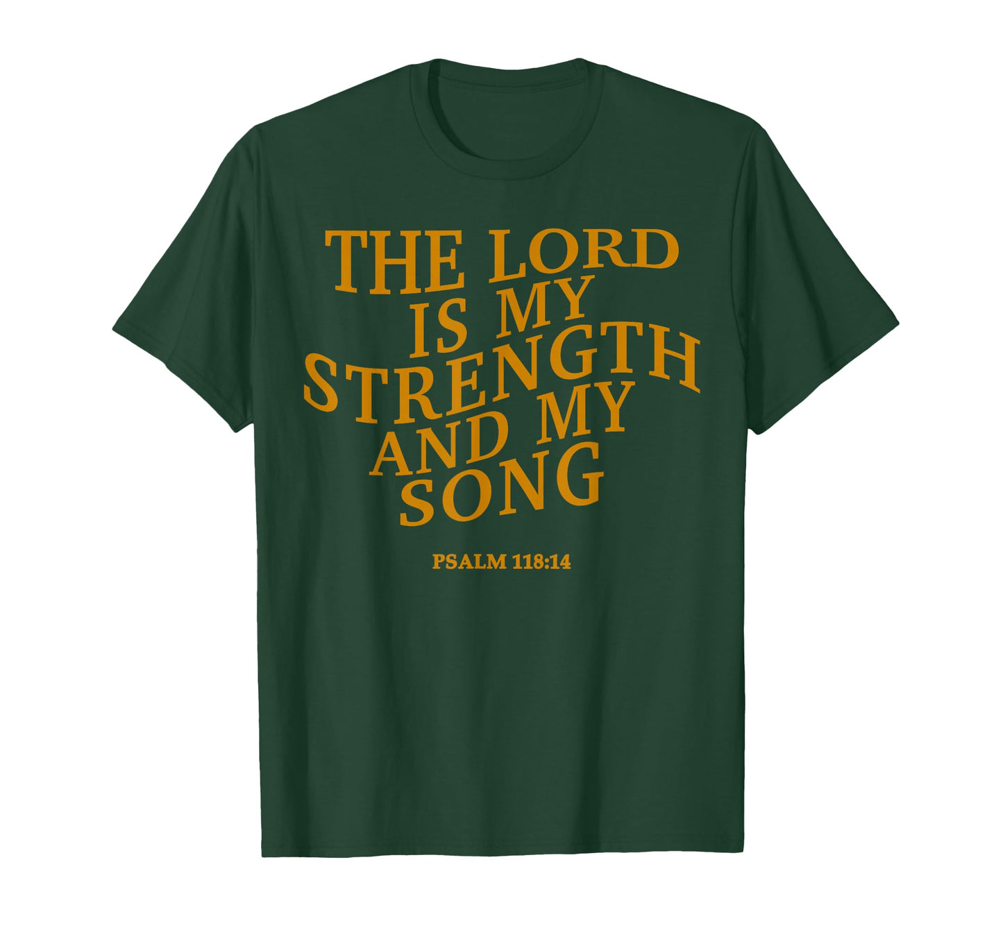The Lord is My Strength and My Song Christian Jesus God Mom T-Shirt
