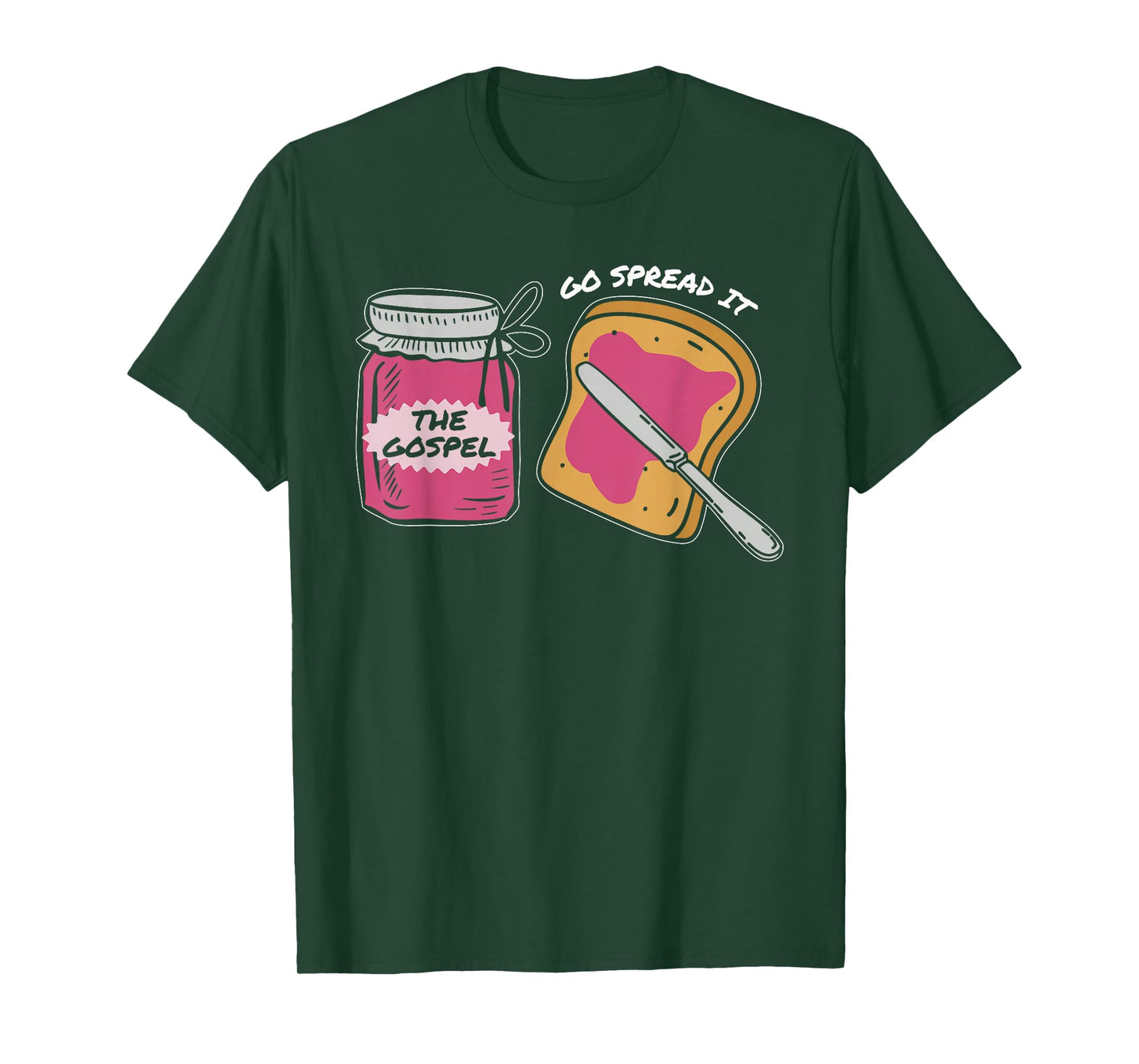 Go Spread It Gospel, Funny Bible Verse T-Shirt