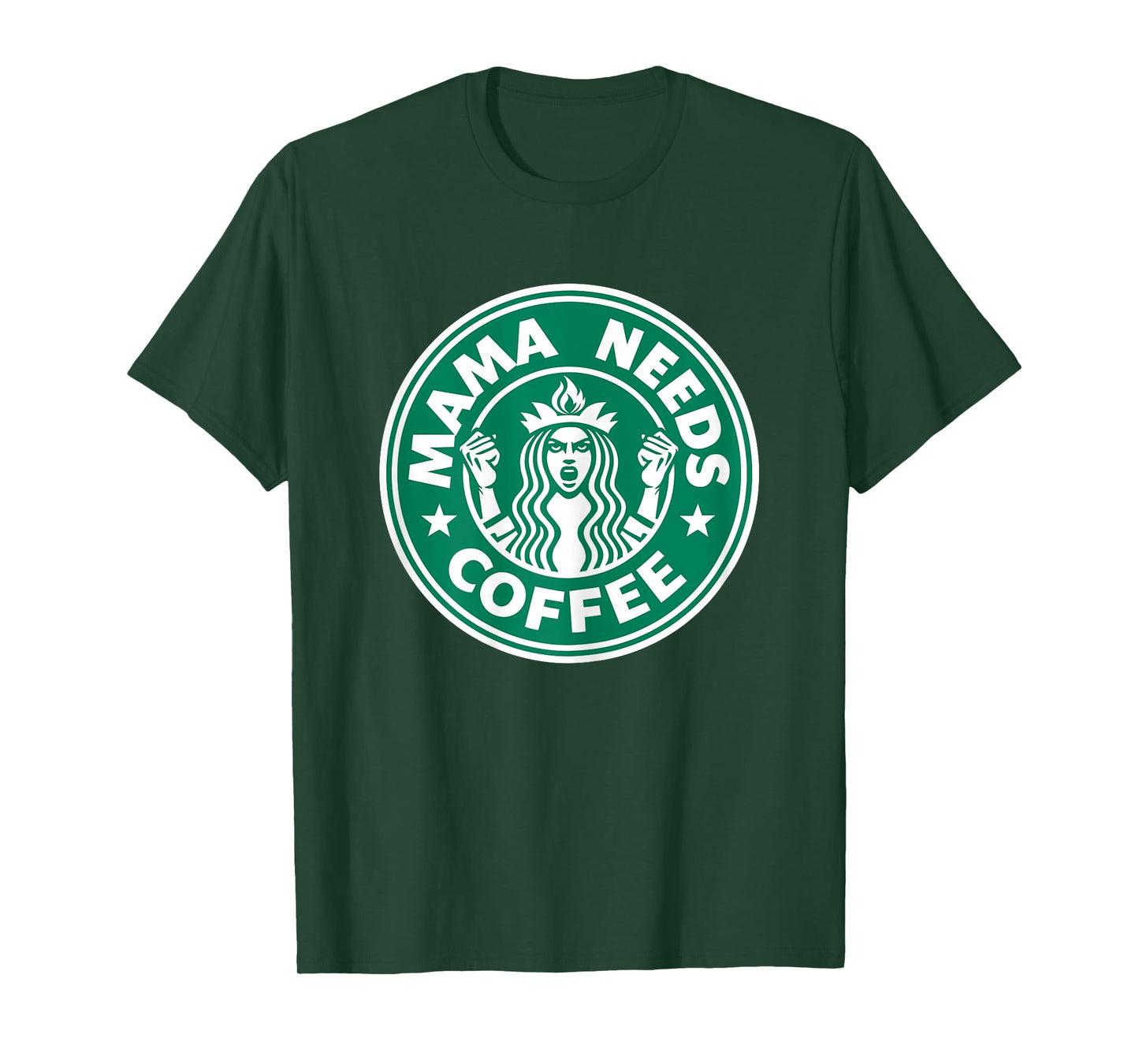 Mama Needs Coffee Funny Java Lover Quote for Moms T-Shirt