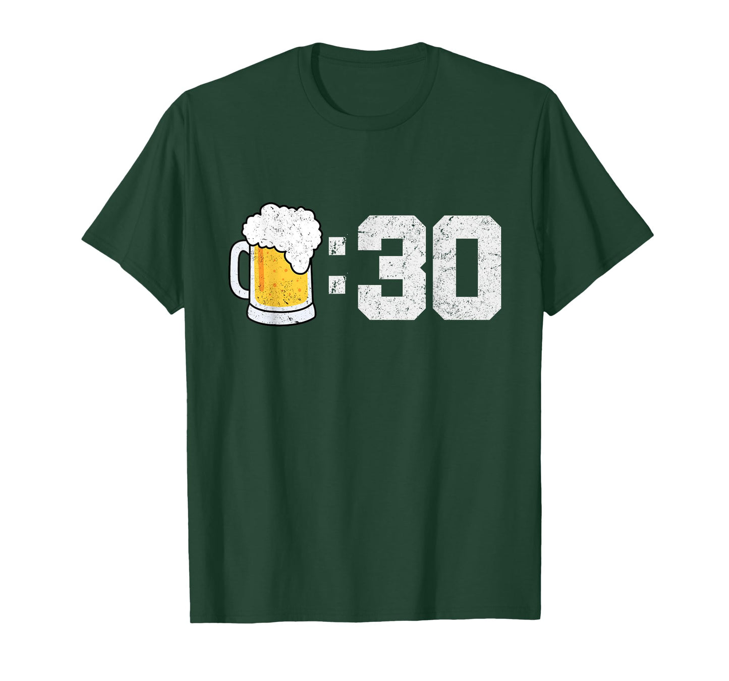 Beer 30 Distressed Cool Retro Funny Meme for Beer Drinkers T-Shirt