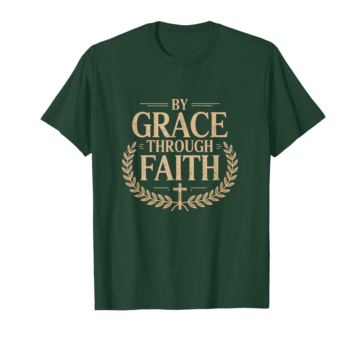 Grace Through Faith Ephesians 2:8-9 Christian T-Shirt