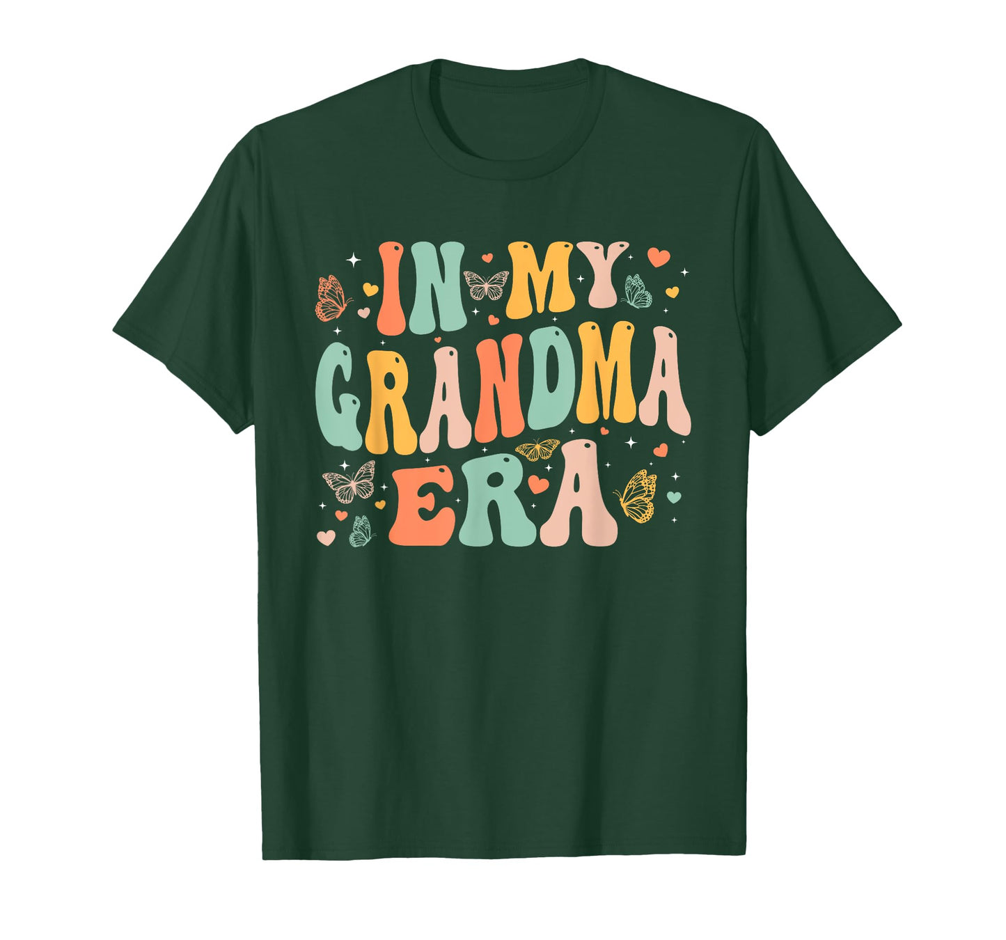 Retro Groovy In My Grandma Era Mother's Day Gifts Women T-Shirt