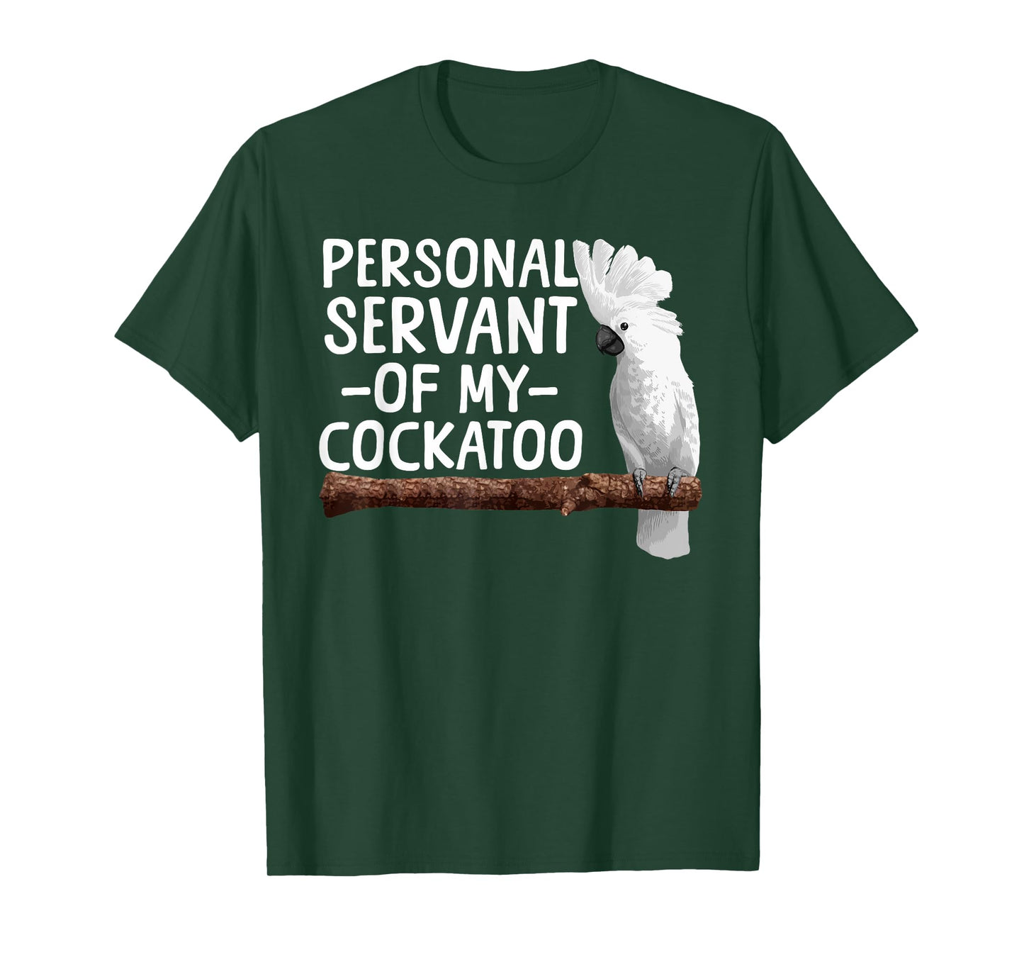 Best Cockatoo Design For Men Women Parrot Lovers Cockatoo T-Shirt