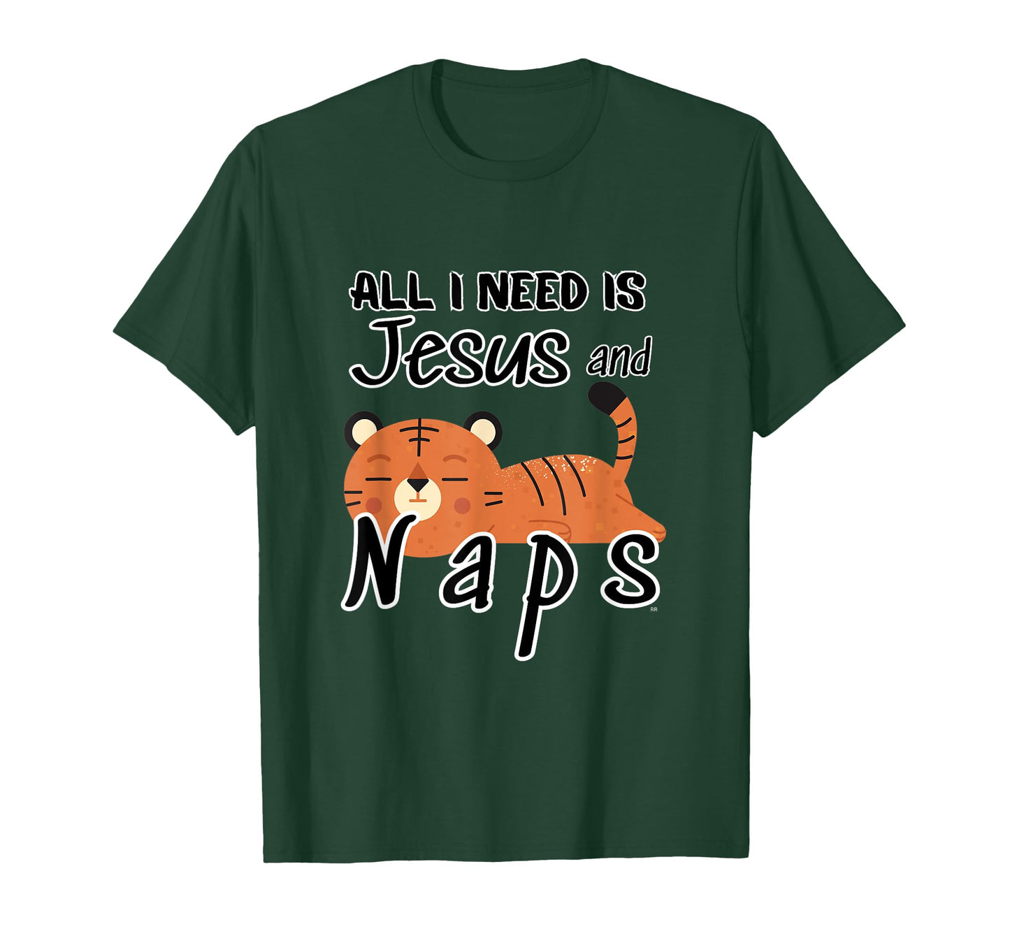 Funny Christian | ALL I NEED IS JESUS AND NAPS T-Shirt