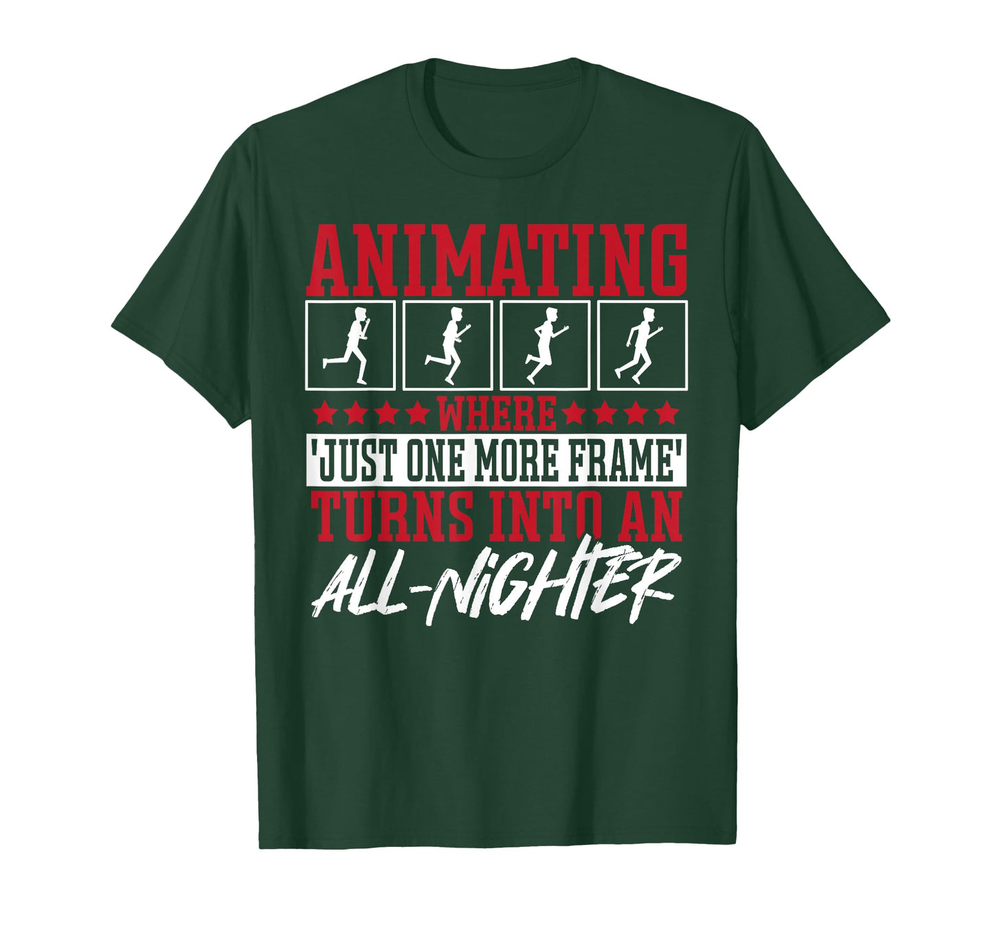 Animation Cartoon Artist 3D Modeling 3D Animation Fan T-Shirt