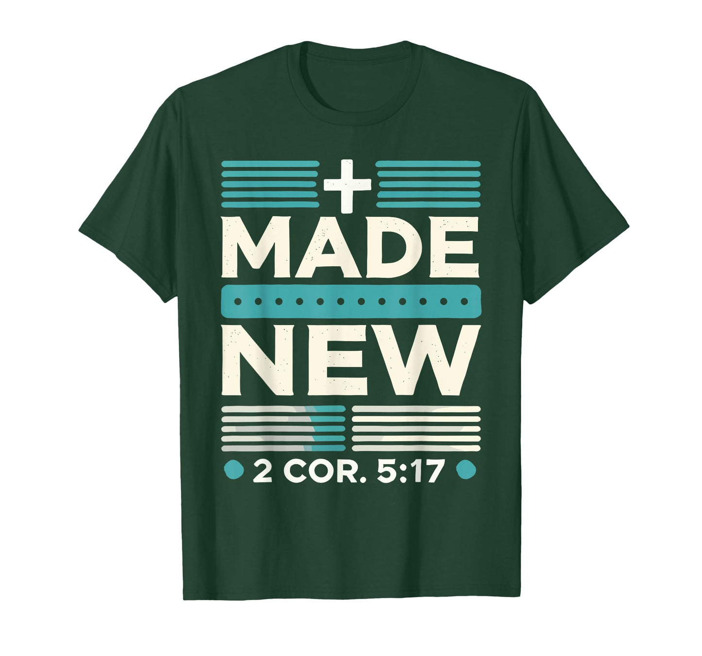 Made New Baptism Shirt Christian Shirts For Youth Baptized T-Shirt