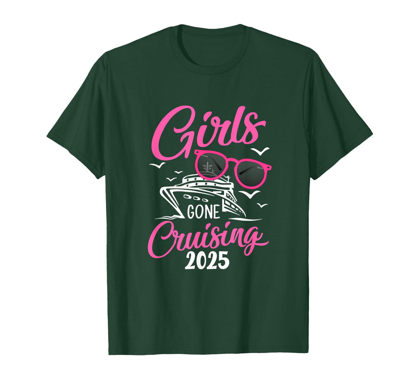 Girls Gone Cruising 2025 Vacation Party Cruise T-Shirt