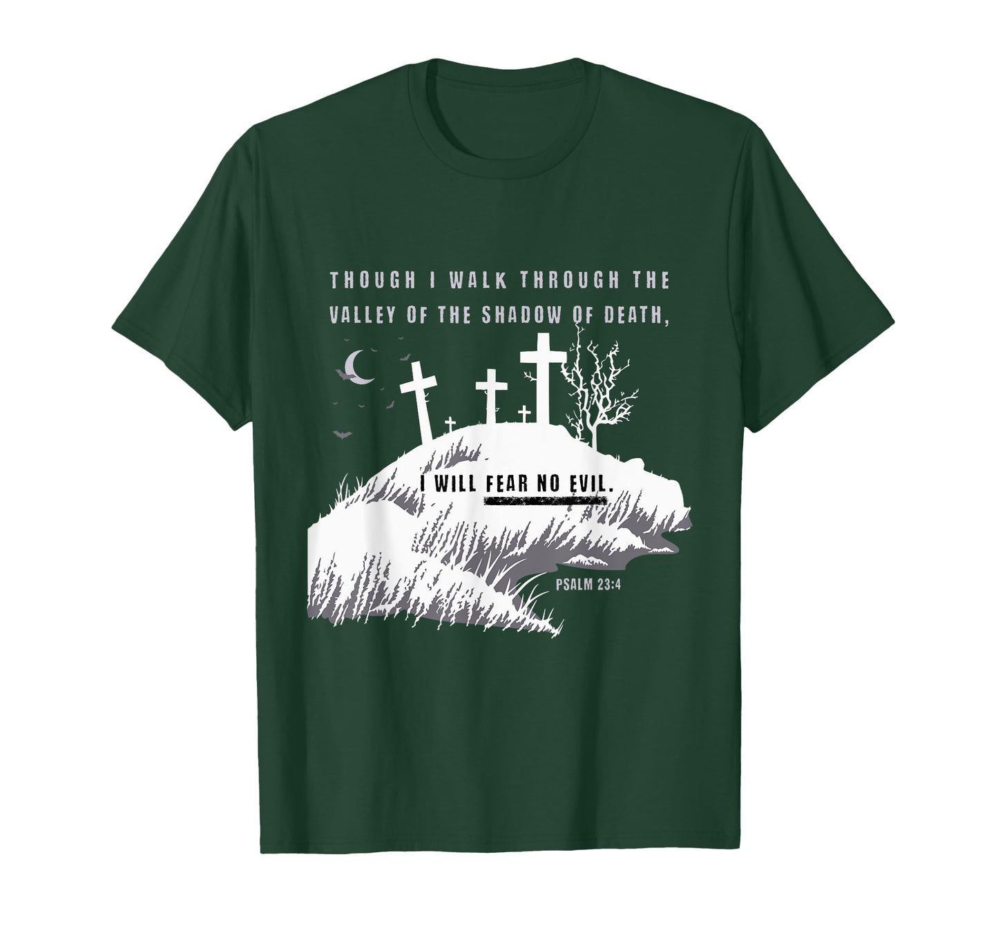 Christian Halloween Shirt, Fear No Evil T-Shirt