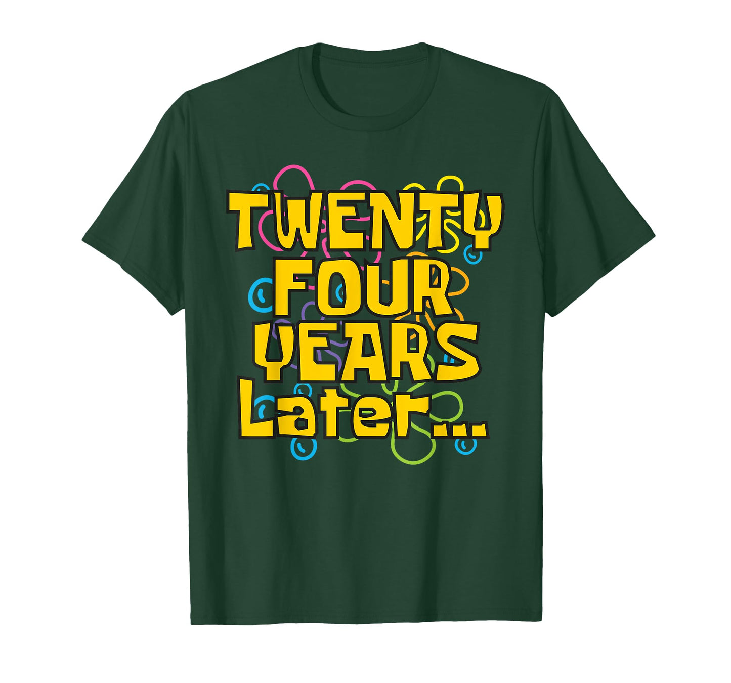 24 Years Old 24th Birthday Funny Quote Birthday Party Meme T-Shirt