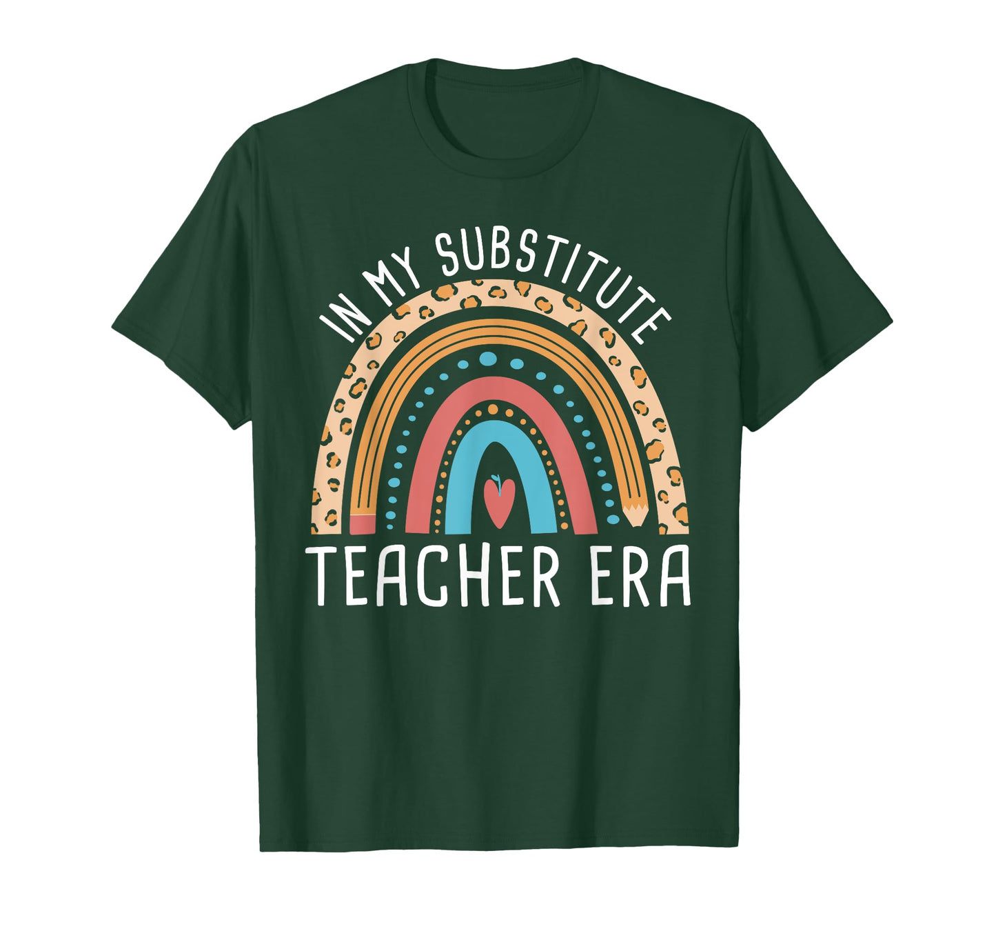 Back To School In My Substitute Teacher Era T-Shirt