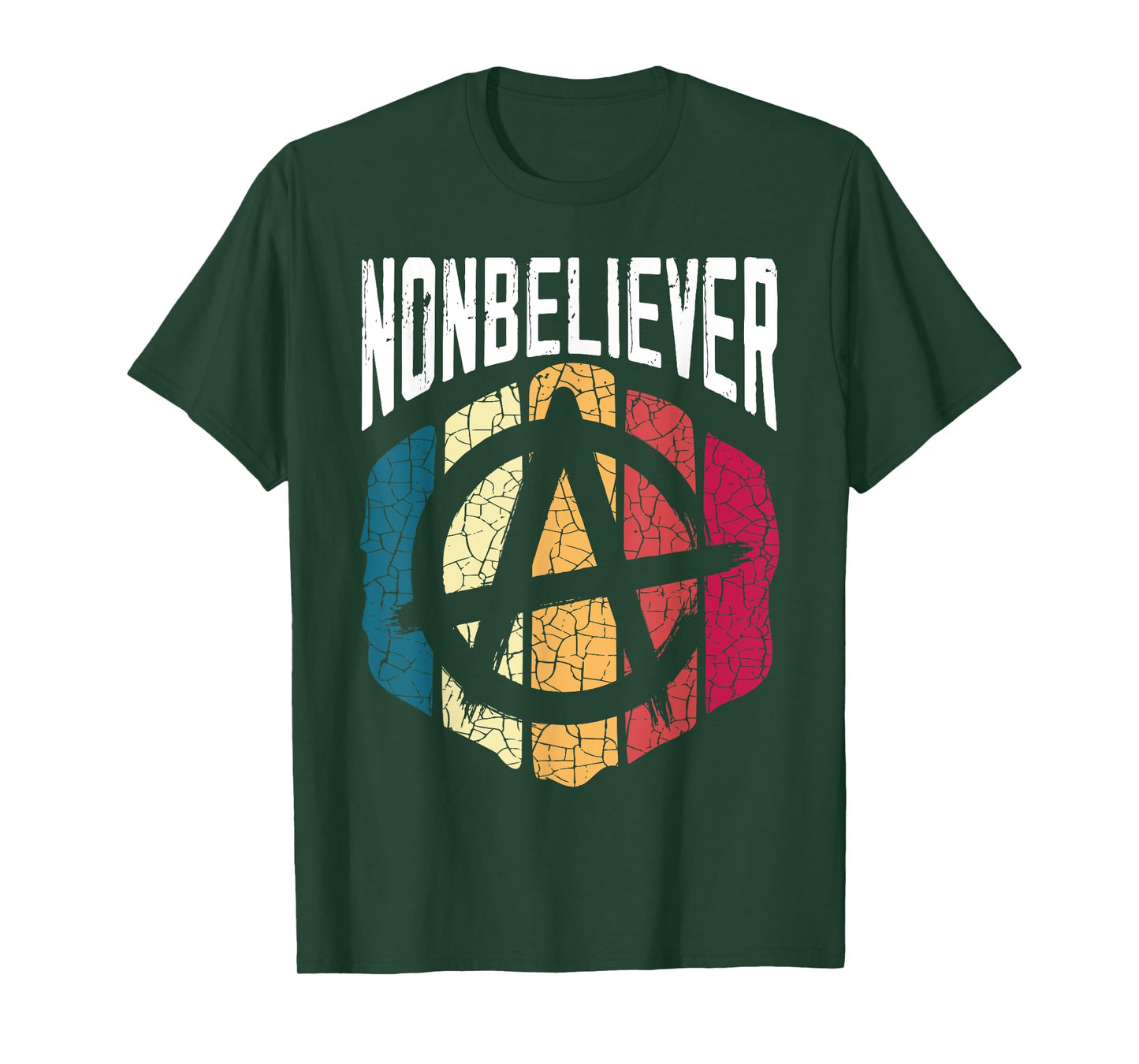 Nonbeliever Anti-Religion Agnostic Blackcraft Atheist T-Shirt