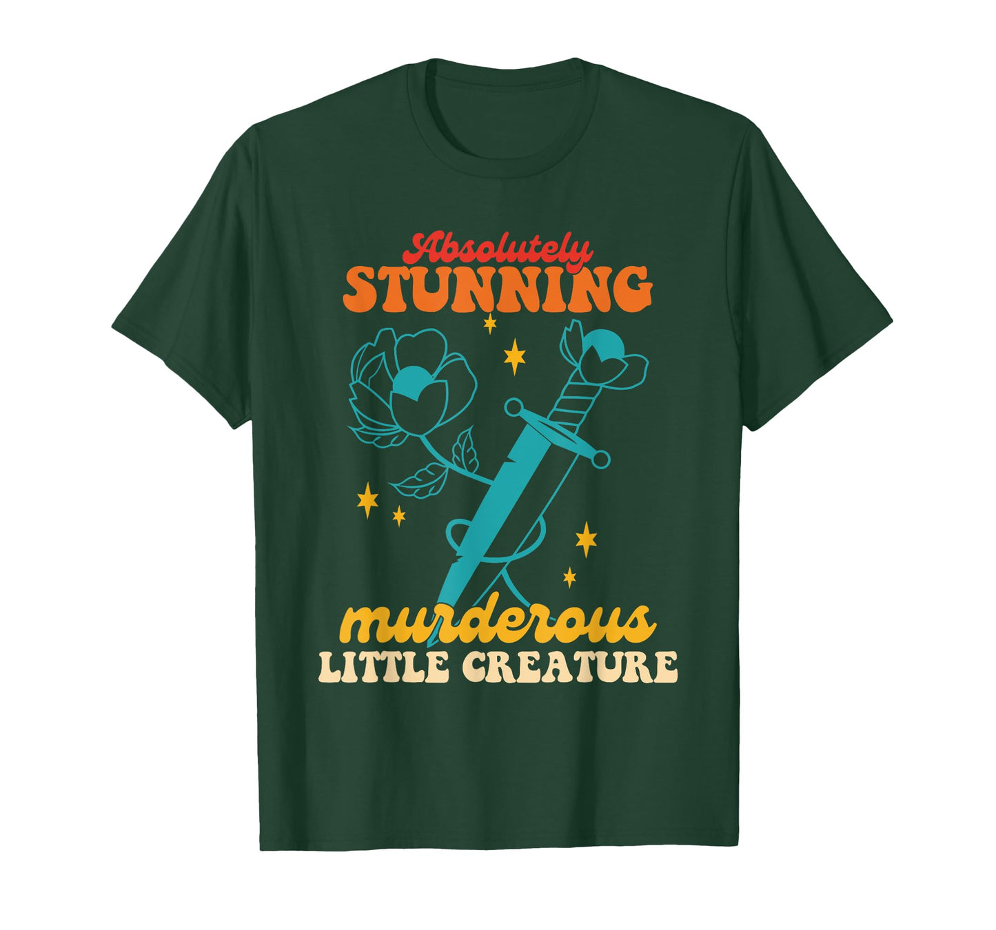 Absolutely Stunning Murderous Little Creature Retro Vintage T-Shirt