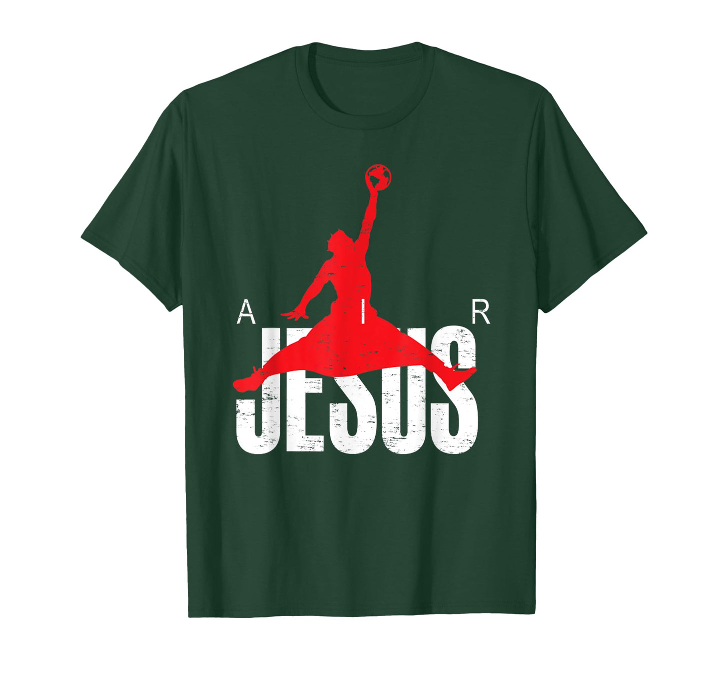 Vintage Air Jesus Sport Christian Religious Bible Verse T-Shirt