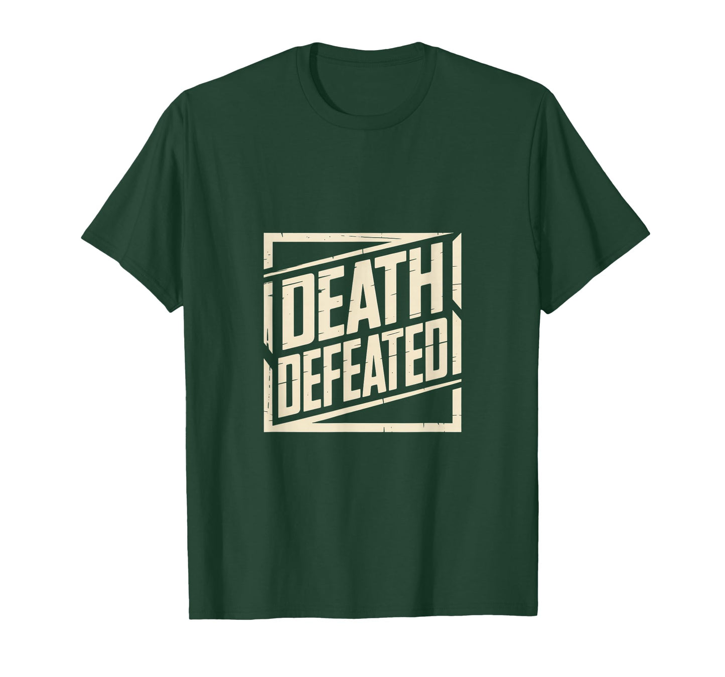 Death Defeated Christian Easter Resurrection Hope T-Shirt