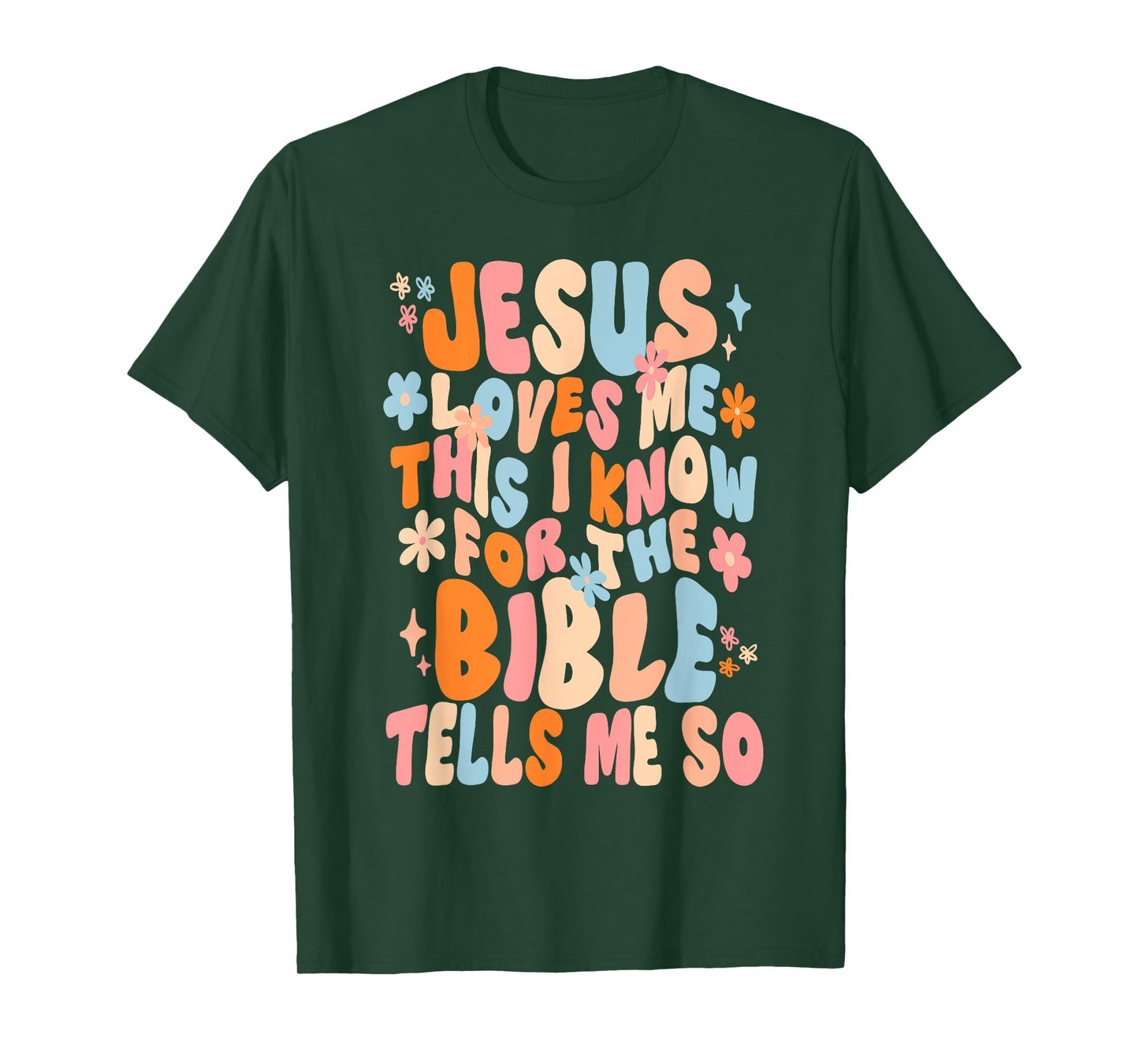Jesus Loves Me This I Know Faith Christian Happy Easter Day T-Shirt