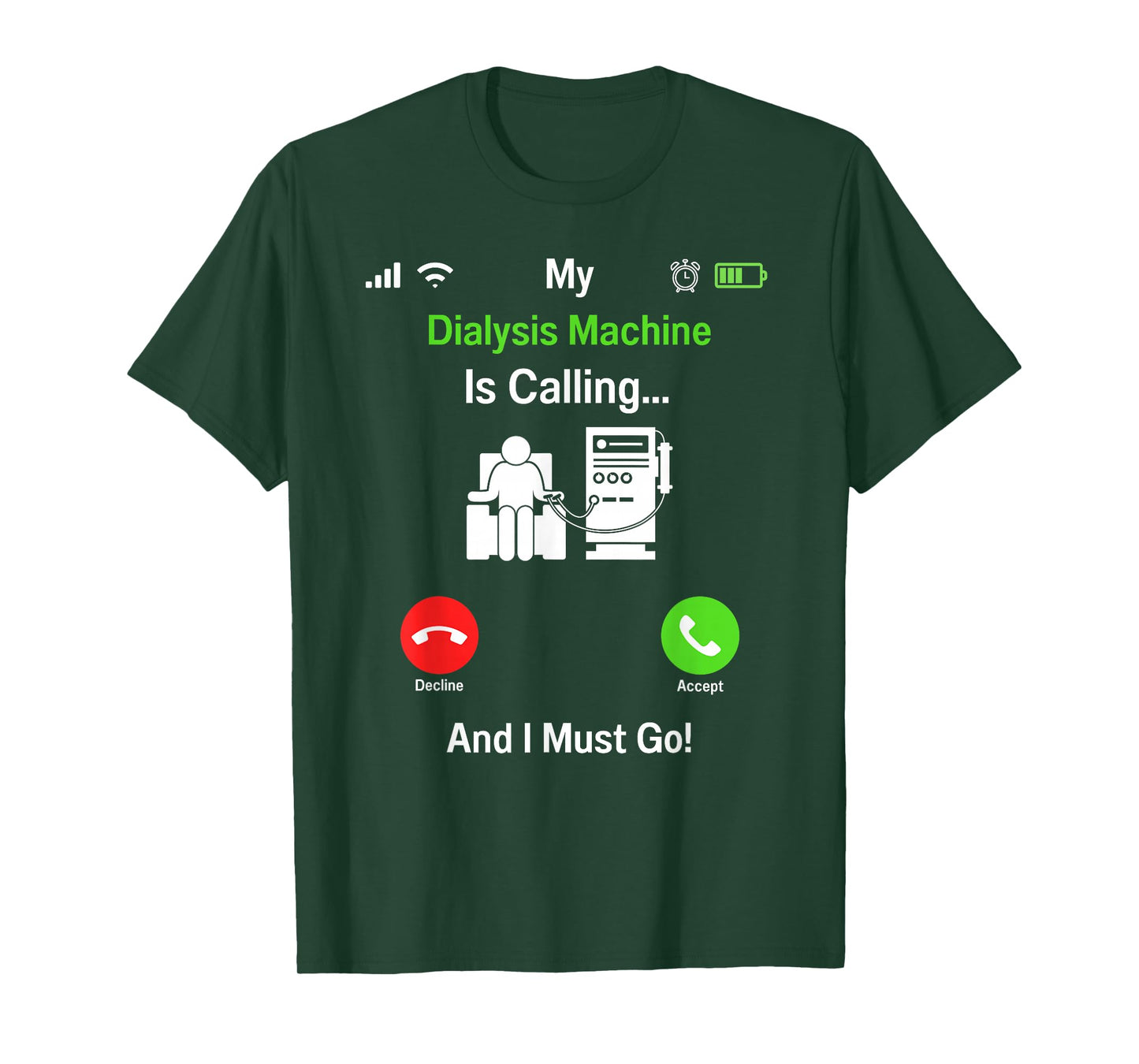 Dialysis Technician Nurse Kidney RN Dialysis Tech T-Shirt