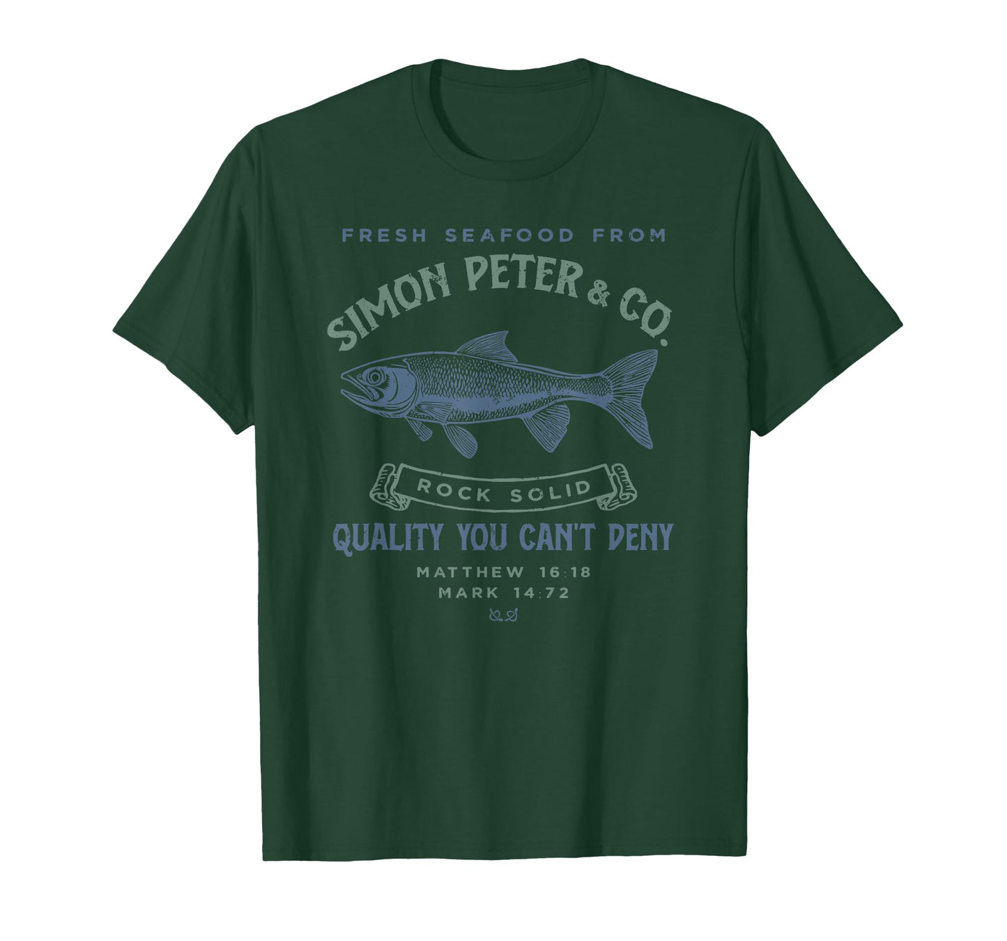 Simon Peter Seafood Funny Christian T-Shirt
