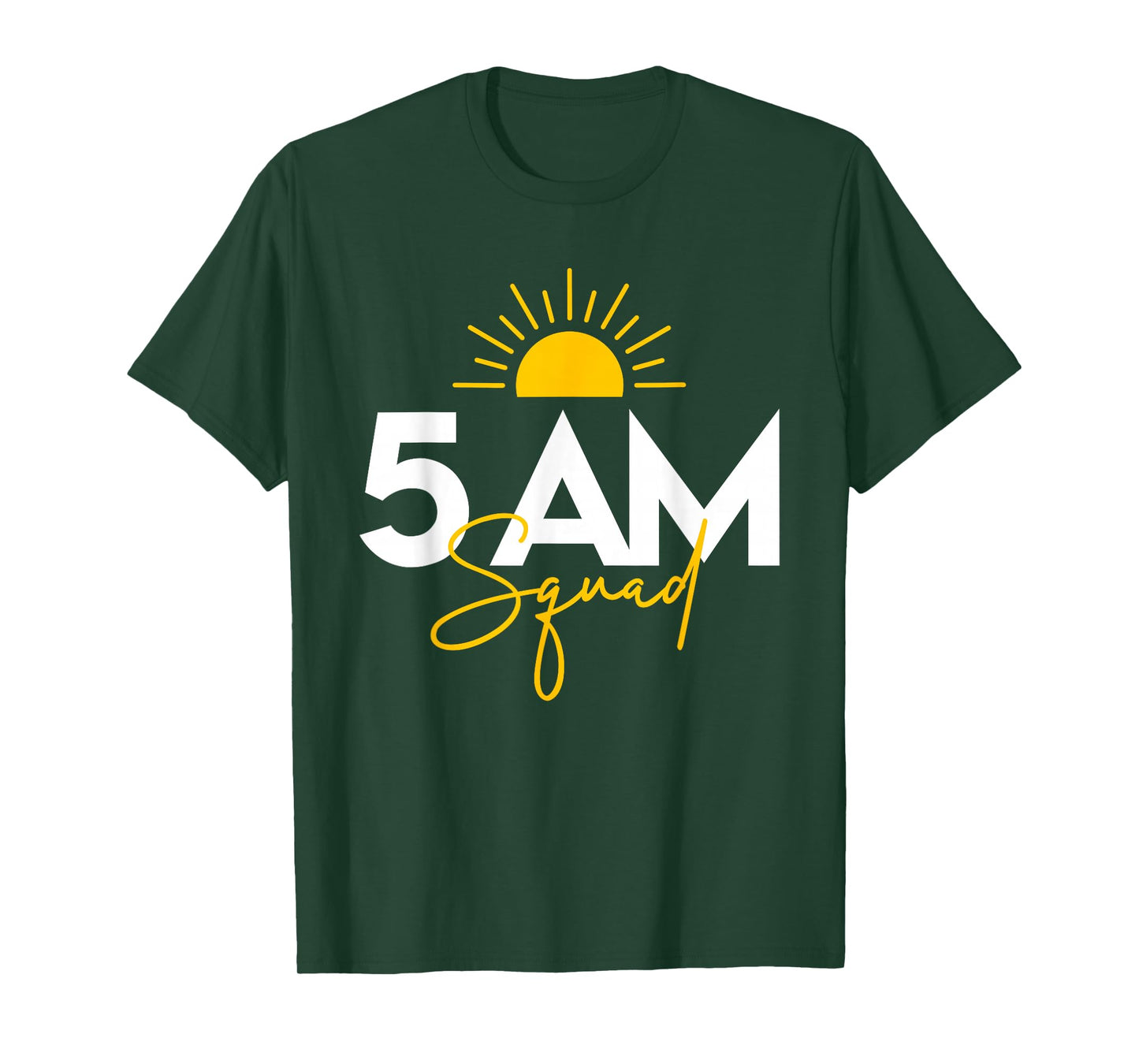 Funny Gym Workout Lovers Fitness Crew - 5 Am Squad T-Shirt