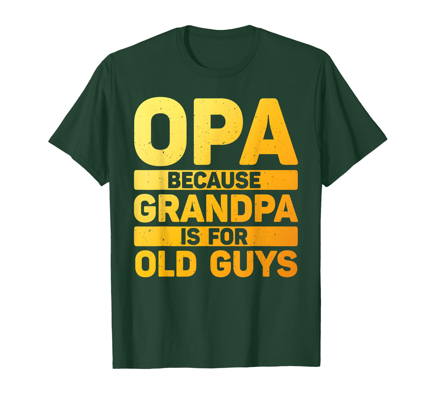 Best Opa Design For Grandpa From Grandkids Father's Day Opa T-Shirt