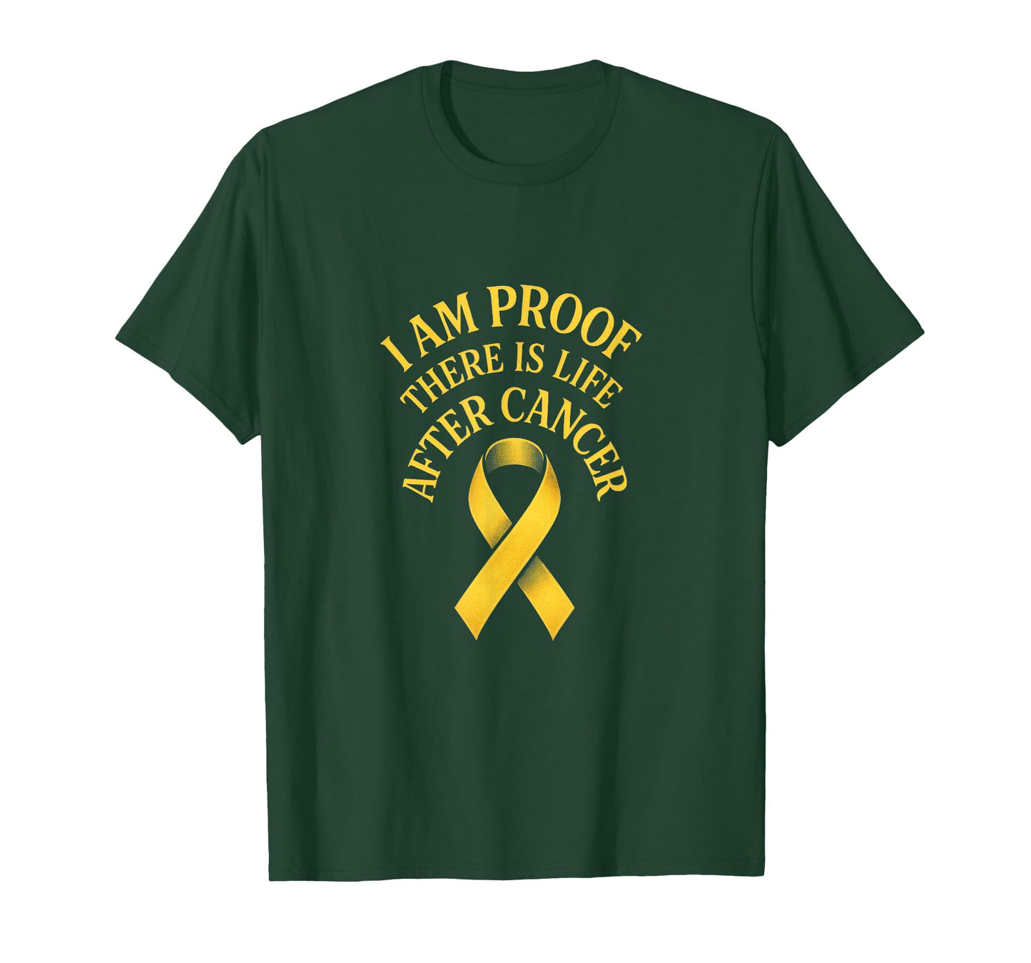I AM Proof There is Life After Cancer - Awareness T-Shirt