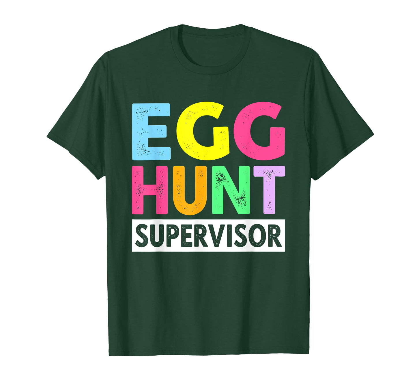 Egg hunt supervisor for easter day parents T-Shirt