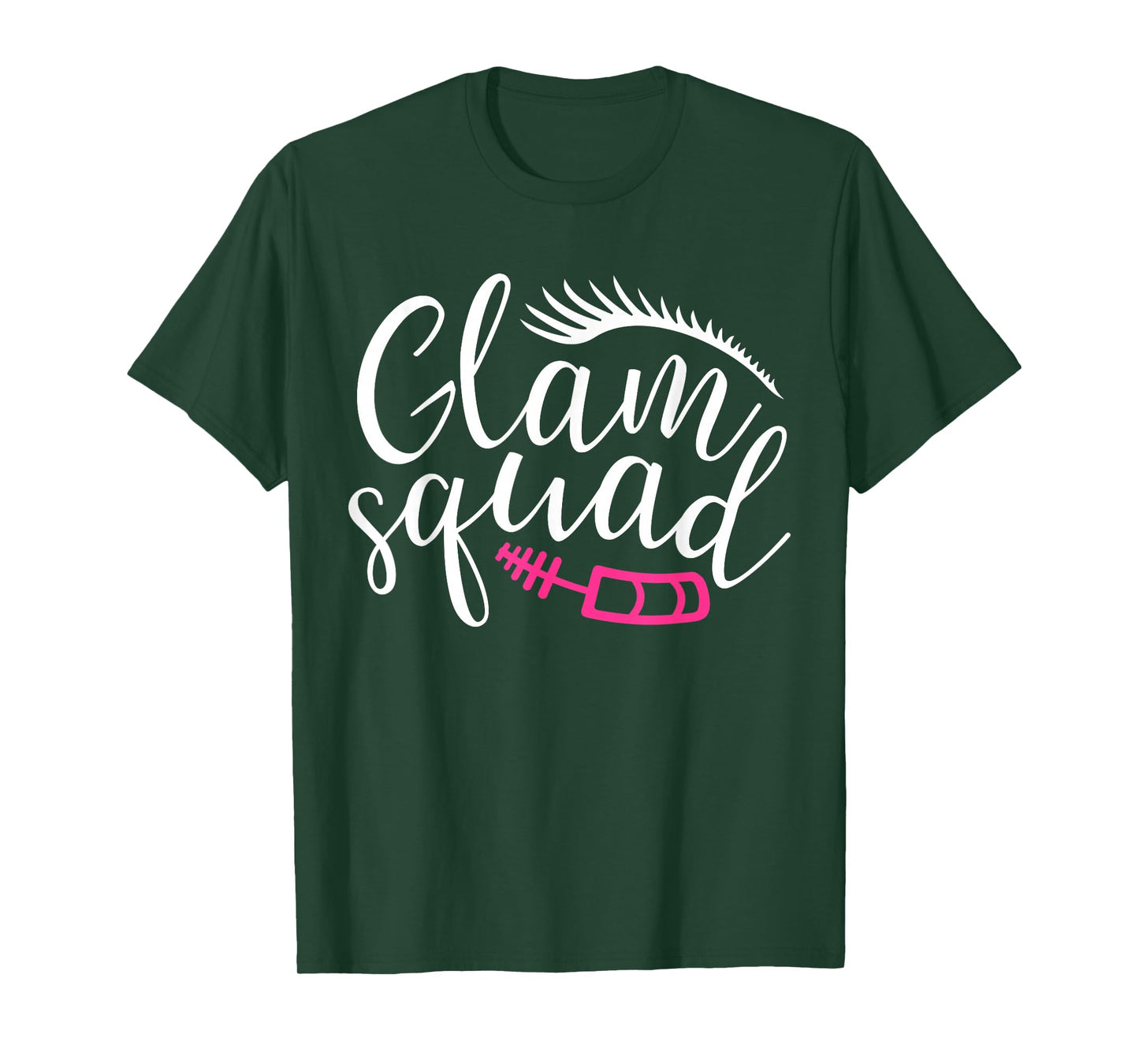 Glam Squad Funny Makeup Artist Beautician Wedding Glam Squad T-Shirt
