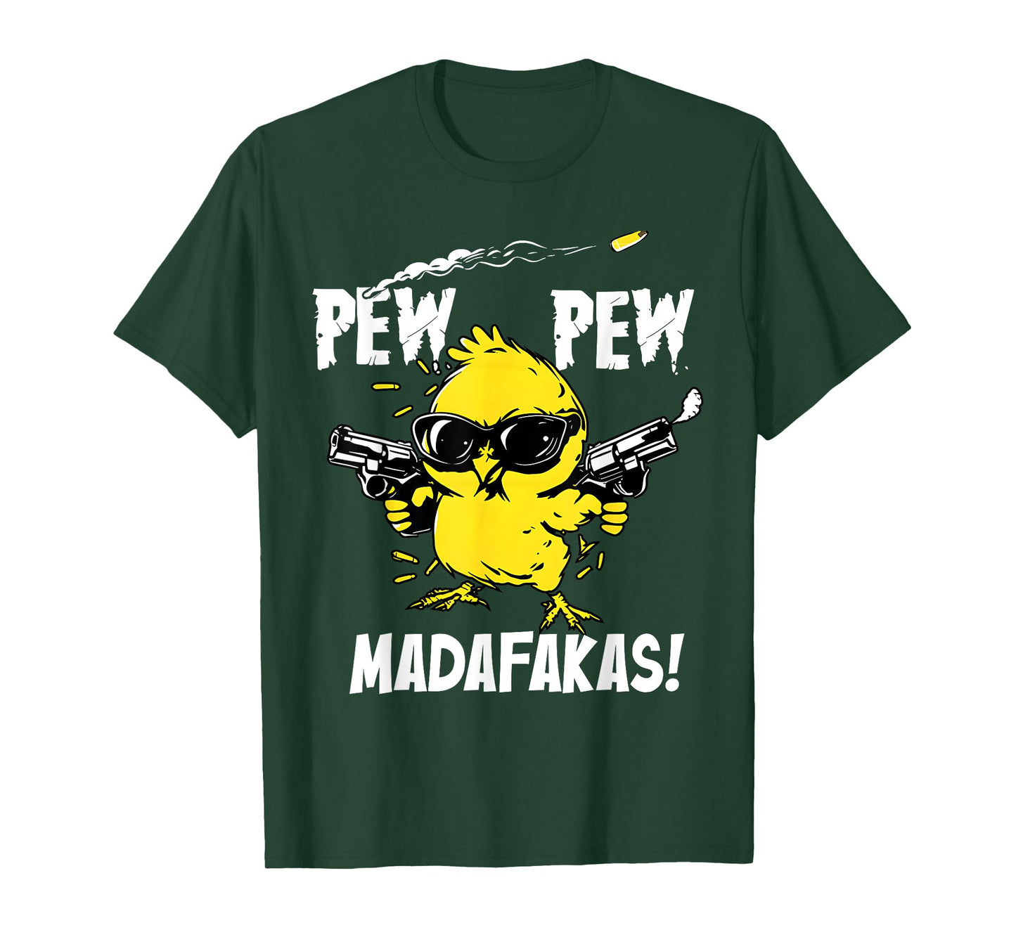 Pew Pew Madafakas Funny Cute Bird Chick Lover Saying Quote T-Shirt