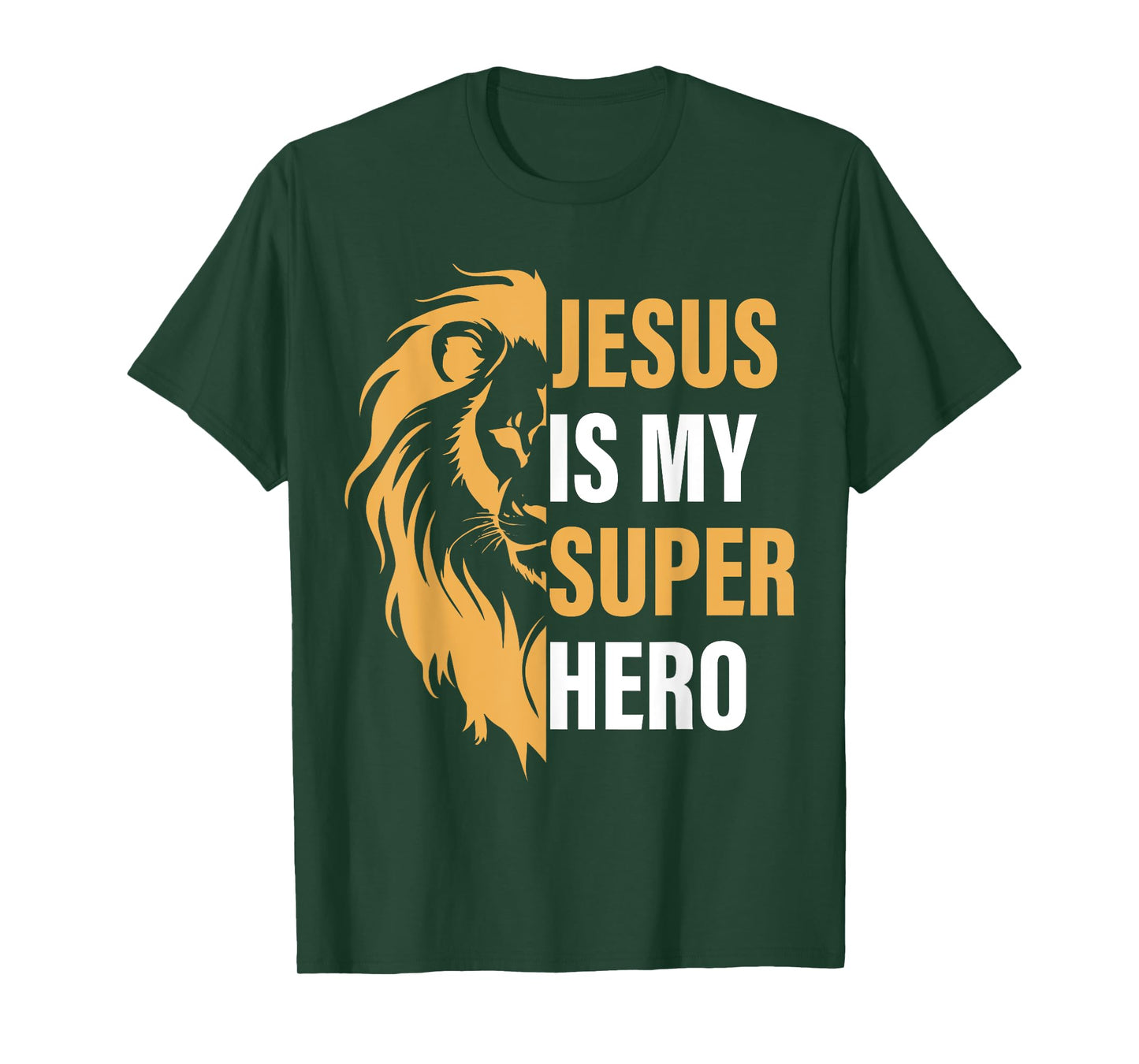 Jesus Is My Superhero Christian Religious T-Shirt