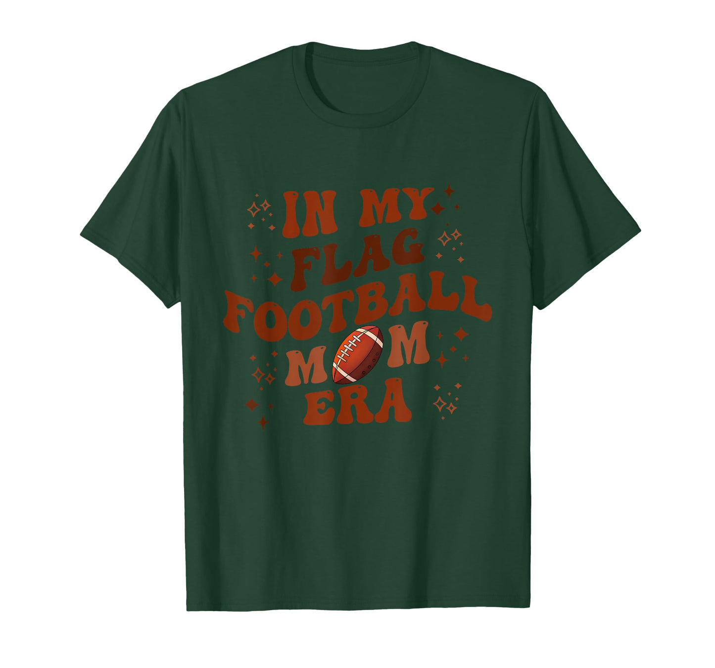 In My Flag Football Mom Era Apparel T-Shirt