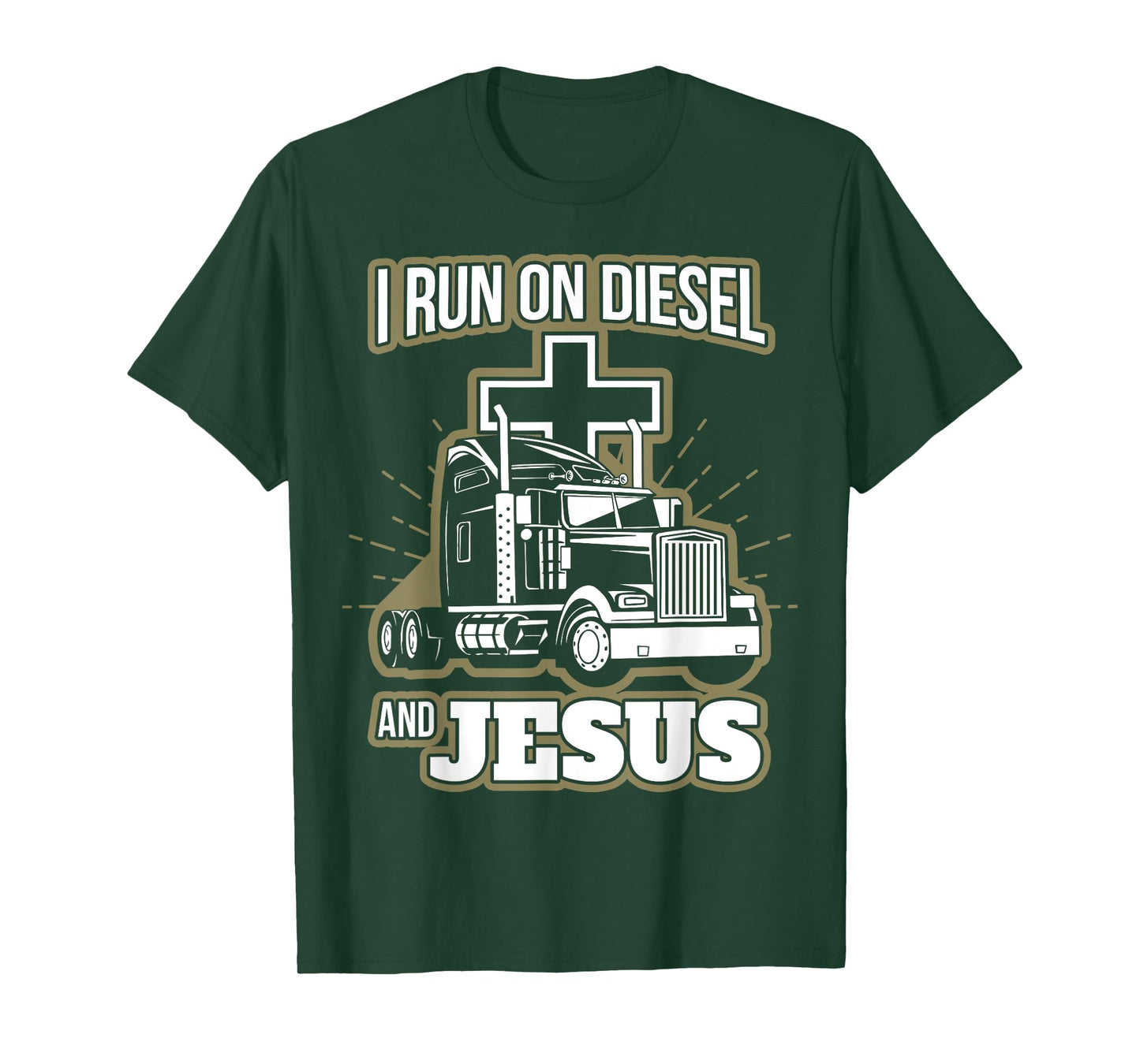 Jesus Truck Driver Christian Trucker T-Shirt