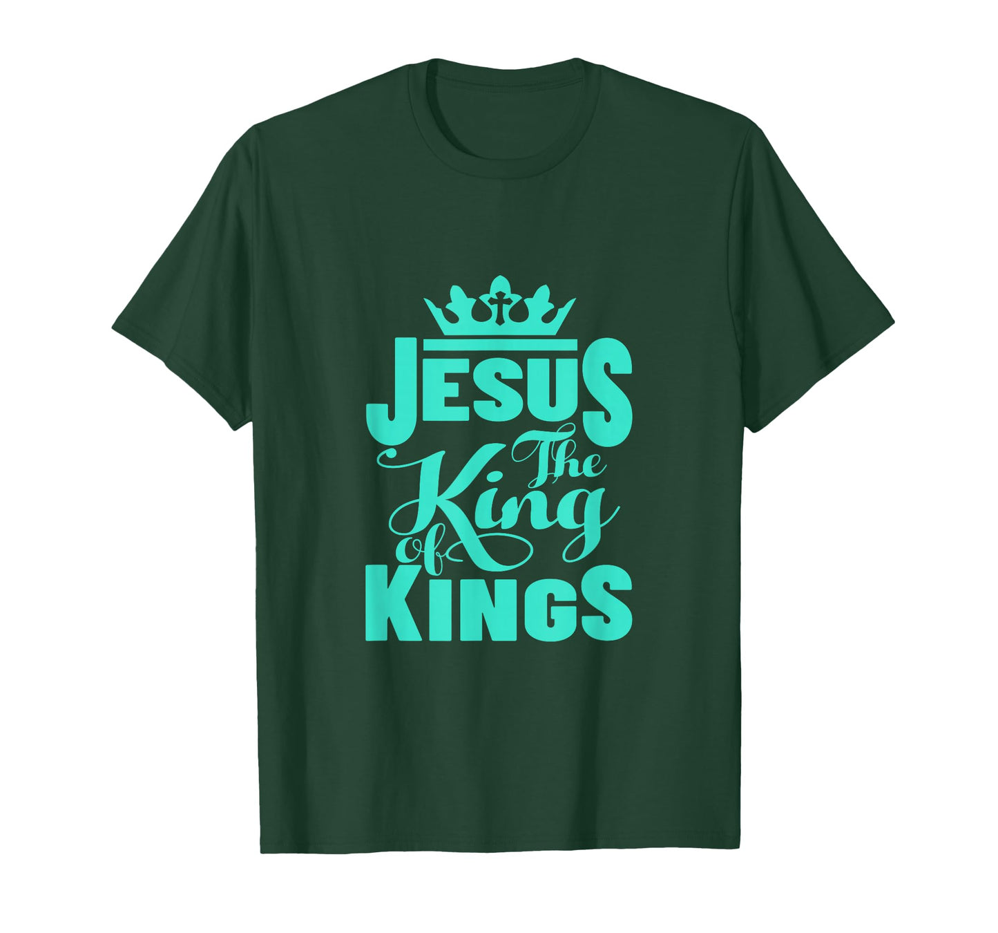 Jesus is My King – Bold Faith and Strength Design T-Shirt