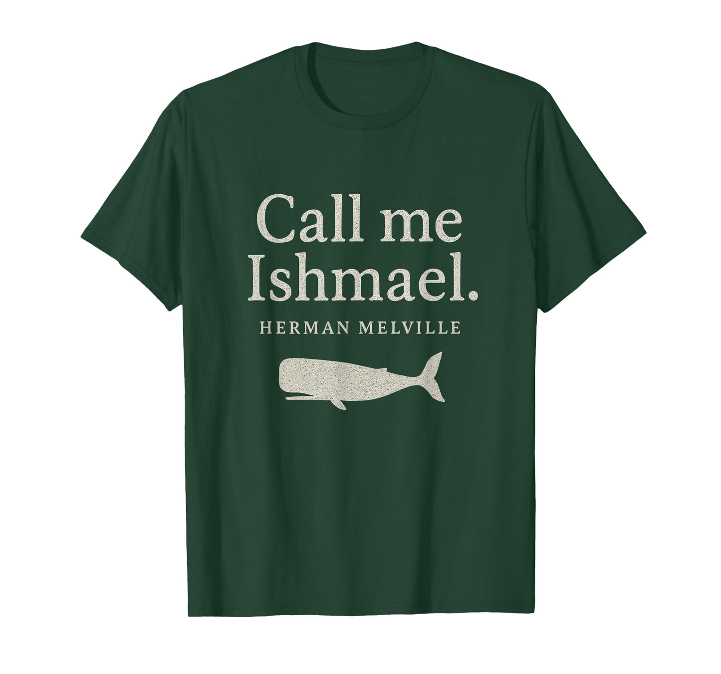 Call Me Ishmael Moby Dick Quote Shirt for Book Lovers T-Shirt