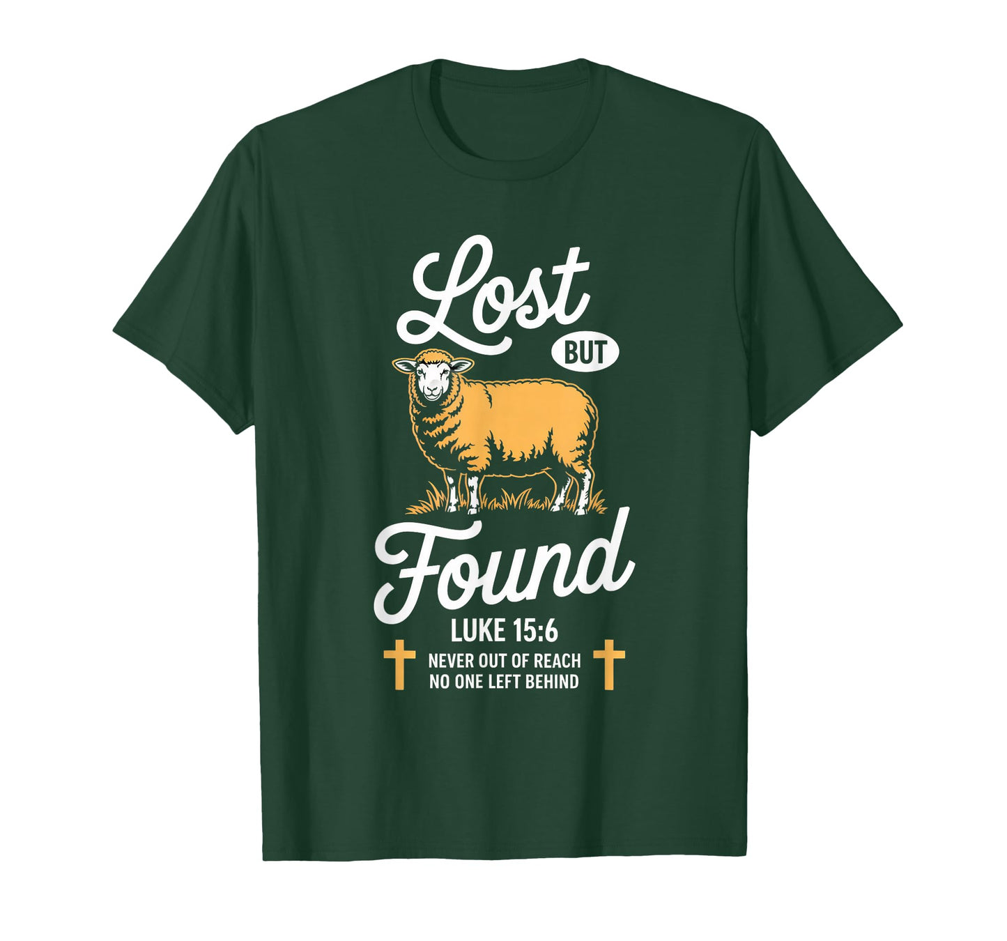 Lost But Found Sheep Christian Streetwear T-Shirt