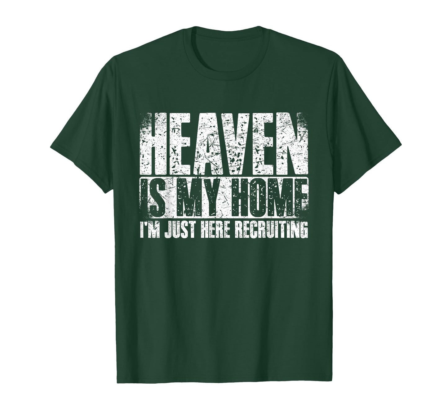 Heaven Is My Home Spiritual Christian Apparel T-Shirt