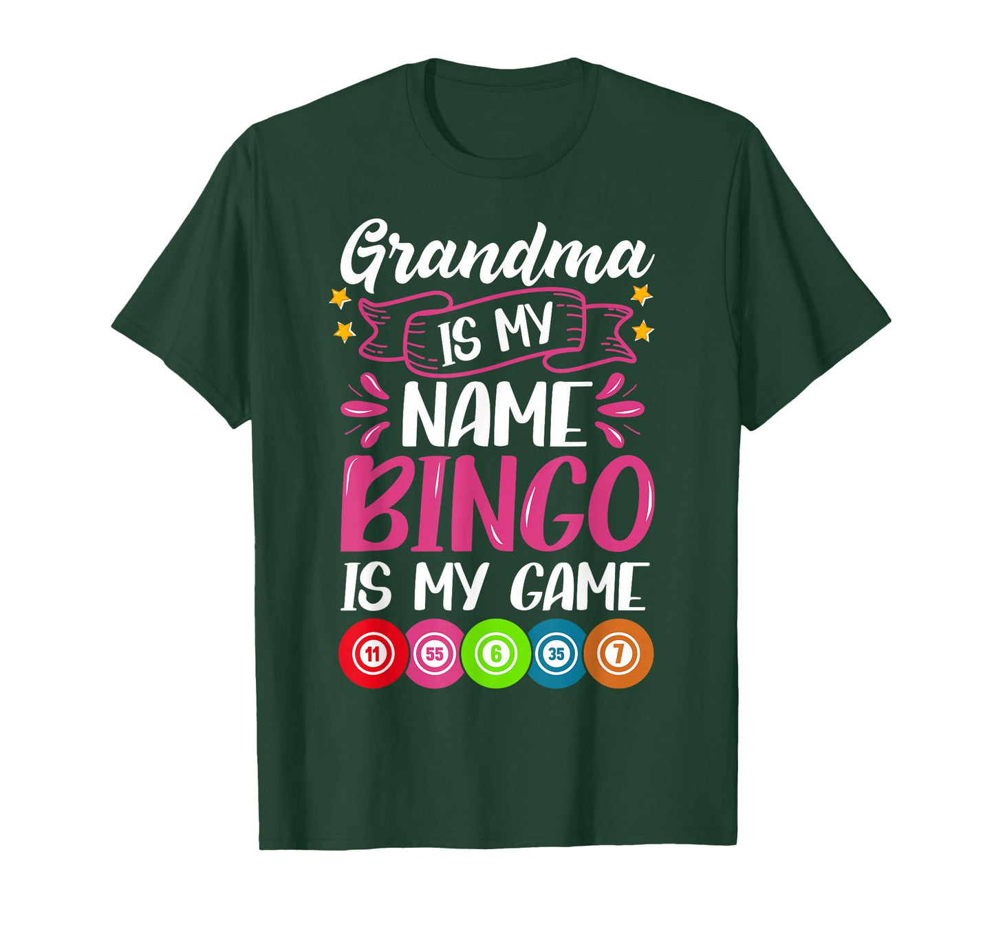 Grandma Bingo player funny bingo quote design T-Shirt