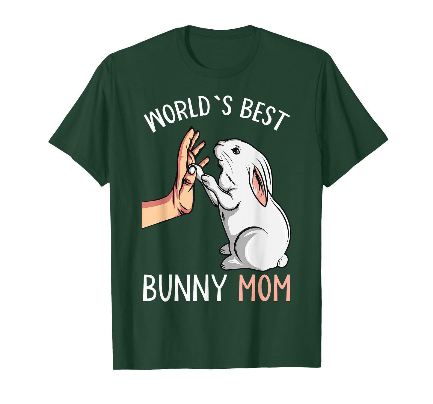 World´s Best Bunny Mom Rabbit Love Easter Girls Womens T-Shirt