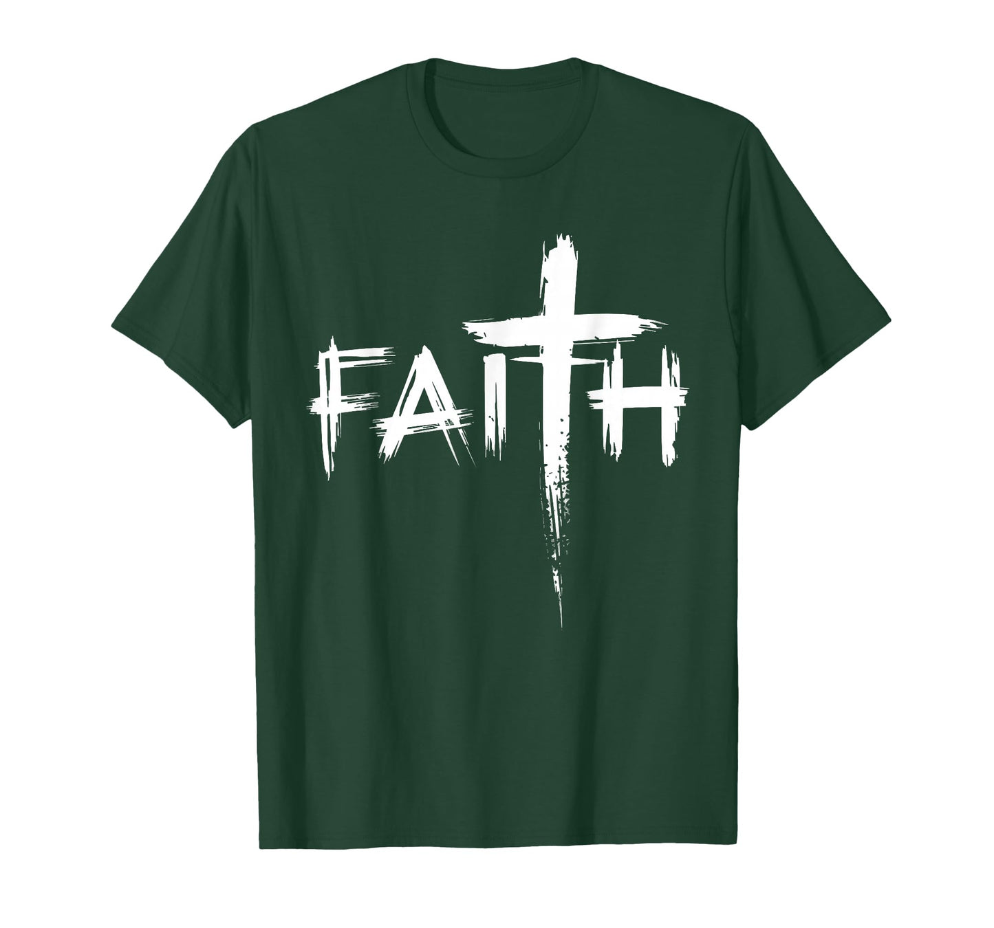 Christian Faith & Cross Retro Christian Faith for Men Women T-Shirt