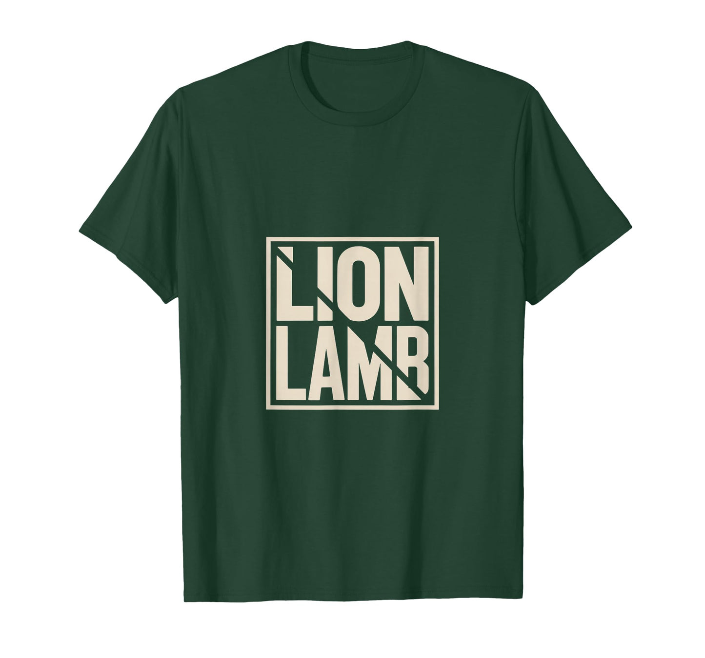 Christian Lion Lamb Jesus King Savior Peace T-Shirt