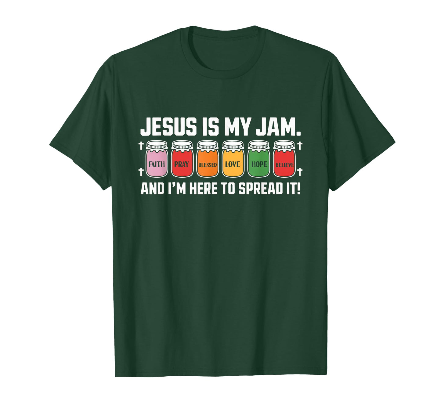 Jesus is My Jam Tshirt Men Women Christian Bible Verse T-Shirt