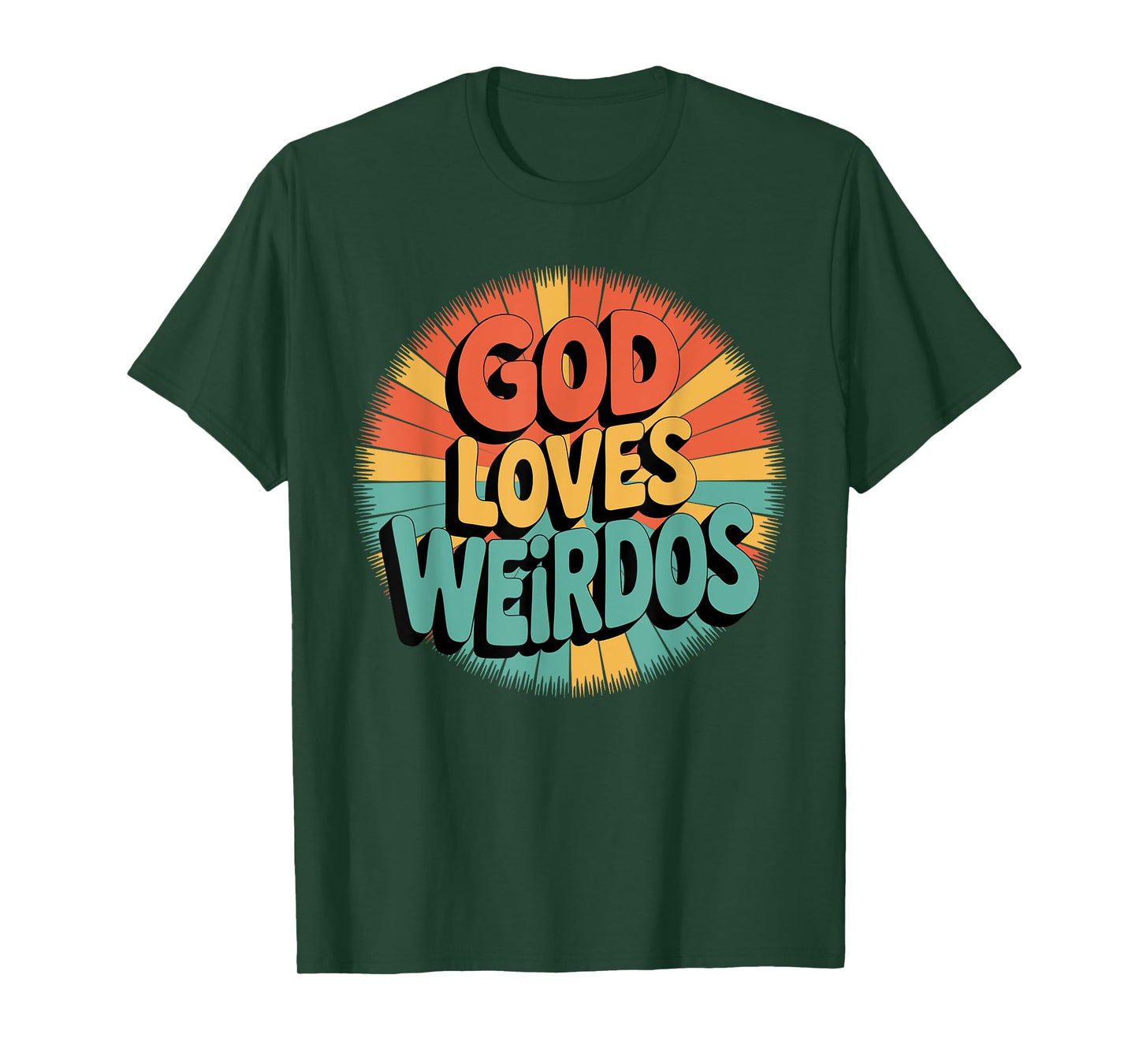 Vintage God Love Weirdos T-Shirt
