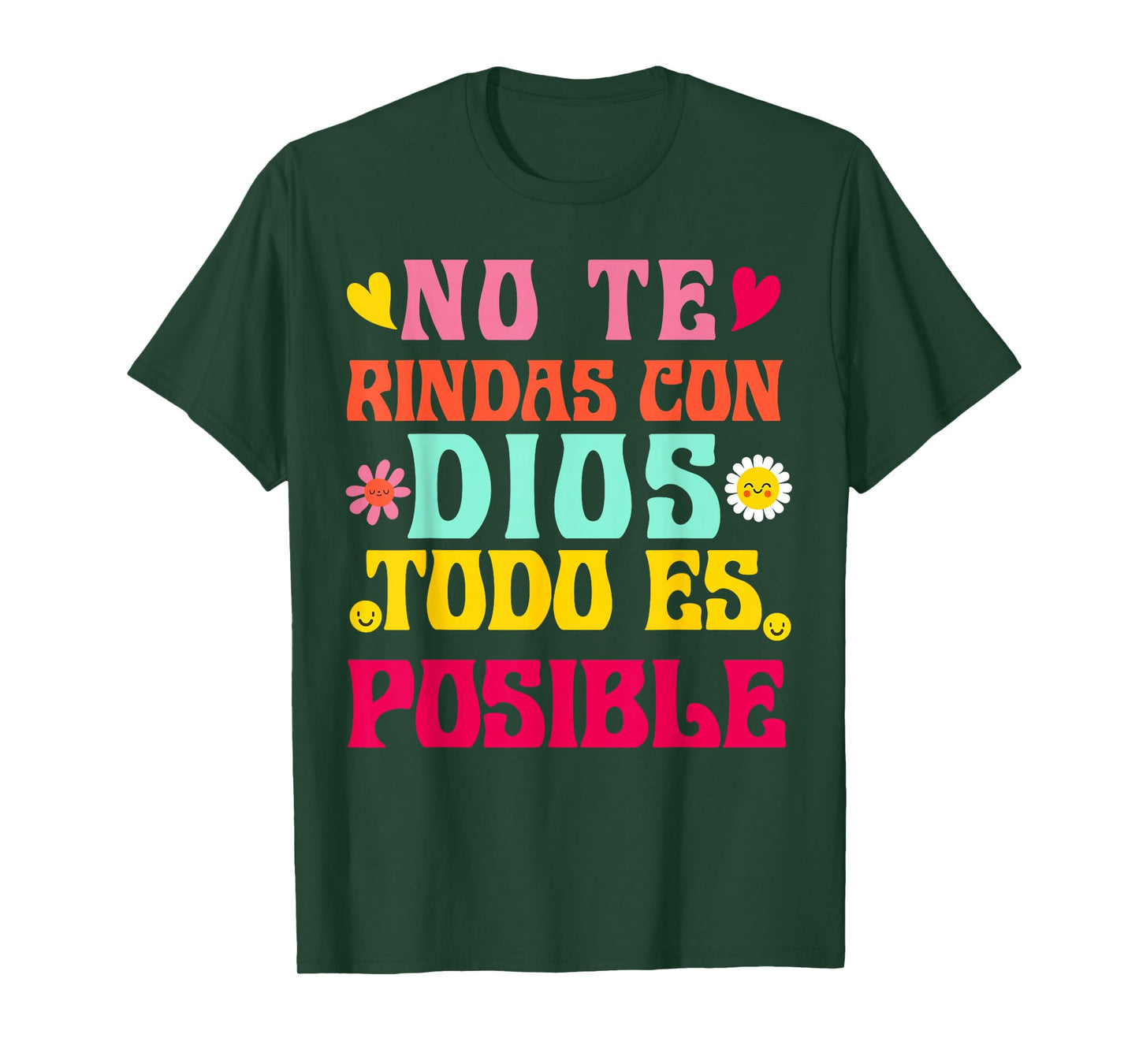 Camiseta Cristiana Para Mujer En Espanol Spanish Cristiano T-Shirt