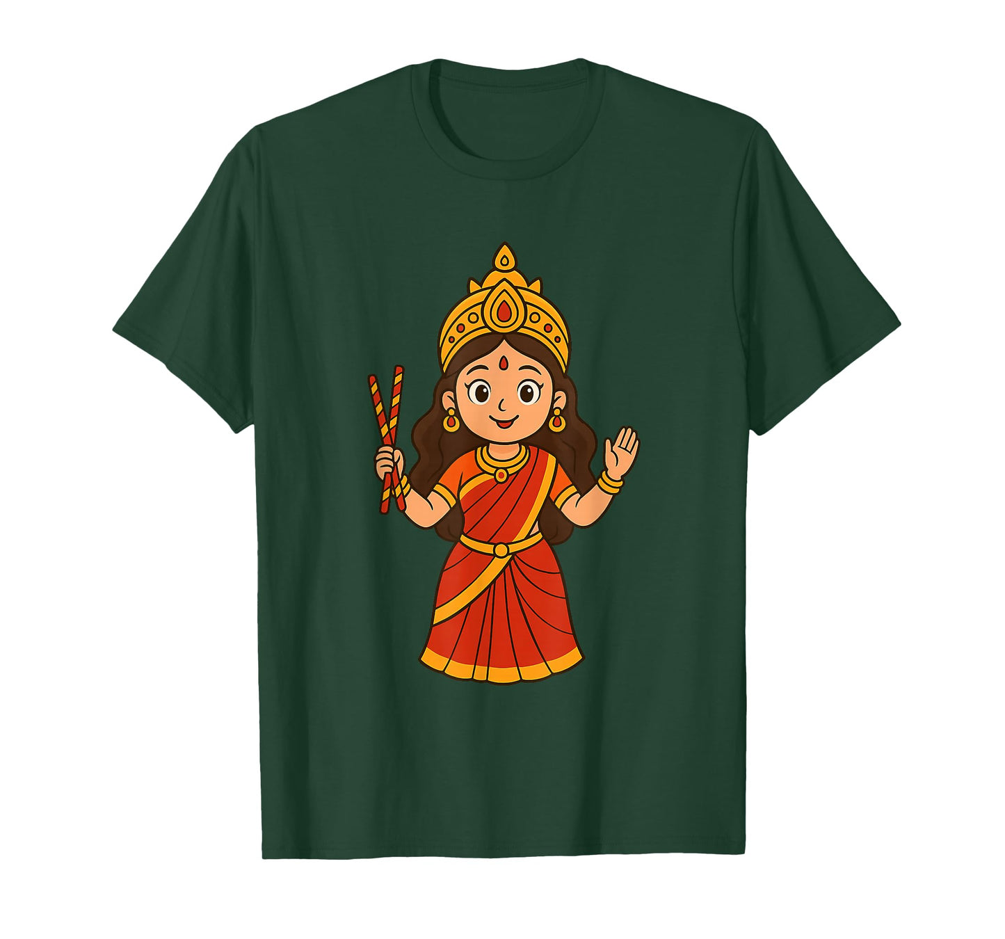 Durga Puja Diwali Festival Happy Navratri Goddess T-Shirt