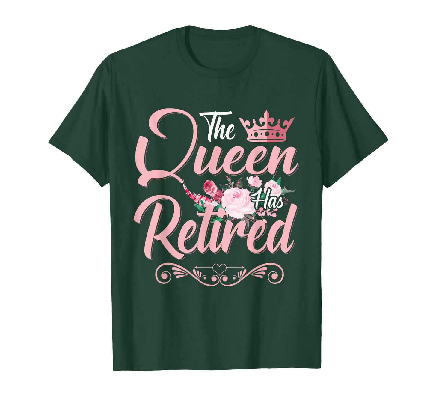 The Queen Has Retired Funny Retired Women Retirement T-Shirt