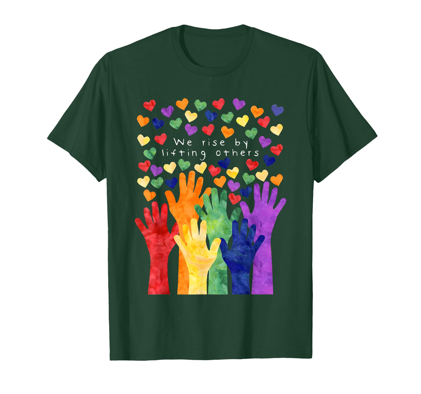 we rise by lifting others shirt we rise by lifting others T-Shirt