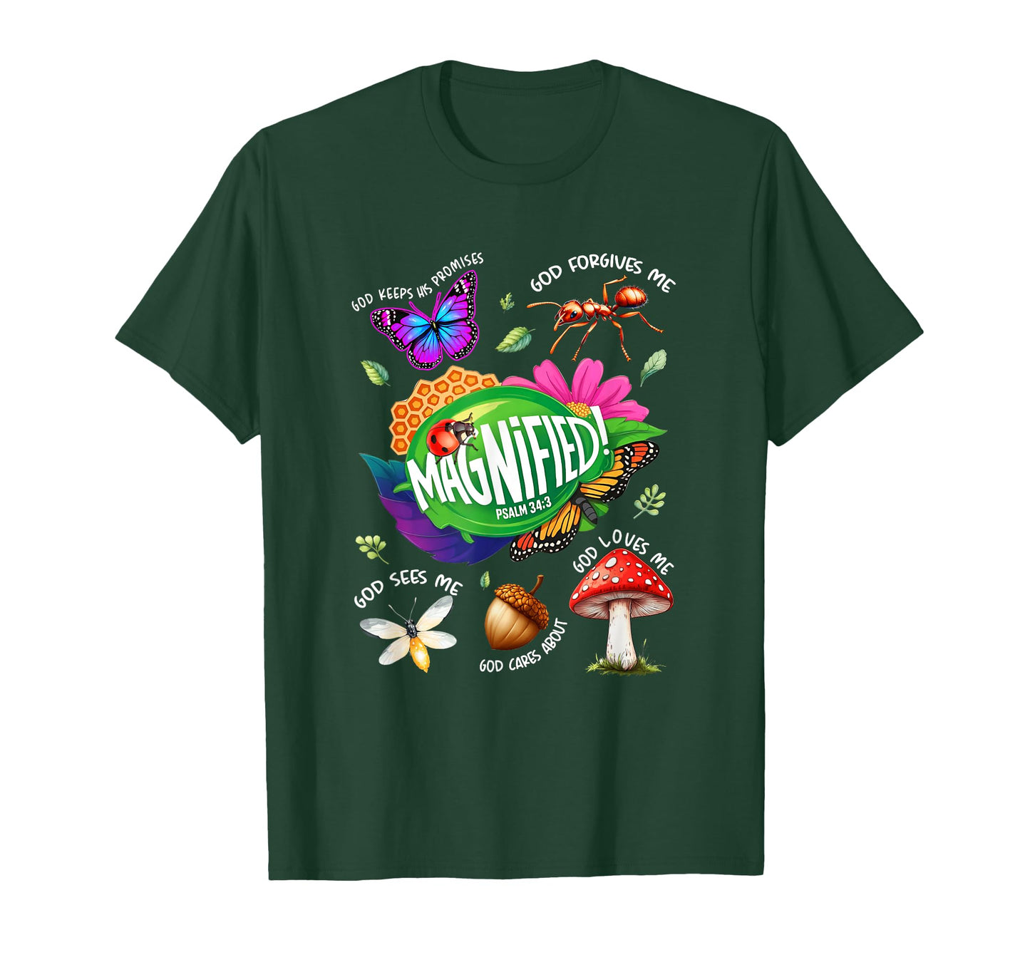 Vbs 2025 Magnified Smallest Insects Adventure Christian Vbs T-Shirt