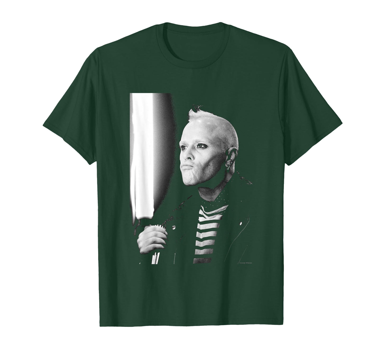 The Prodigy Keith Flint By Andy Willsher T-Shirt