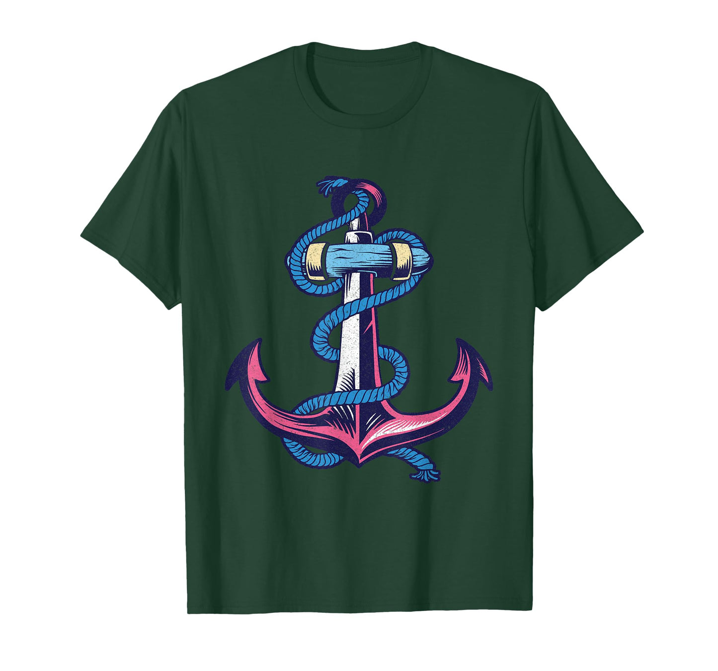 Anchor Womens Nautical Anchor T-Shirt