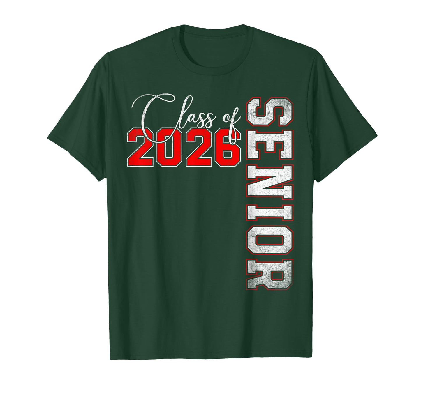 Senior 2026 Graduation My Last First Day Of Class Of 2026 T-Shirt
