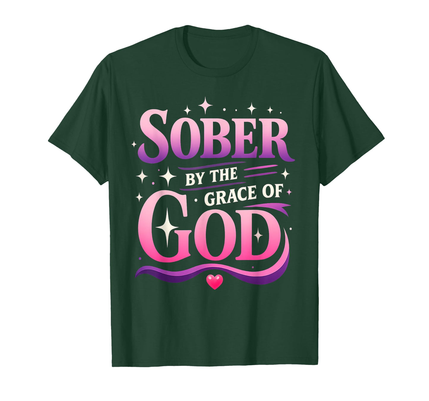 God Faith Based Sober Sobriety Alcohol Recovery Gifts Women T-Shirt