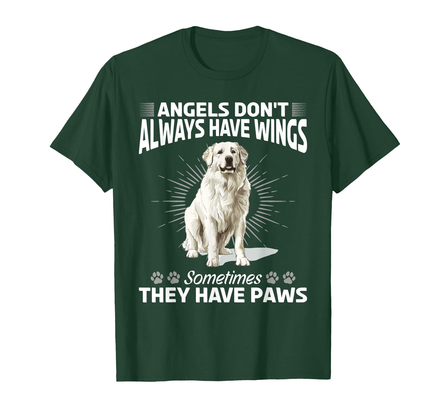 Great Pyrenees Dog Owner Men Women Girls Kids T-Shirt
